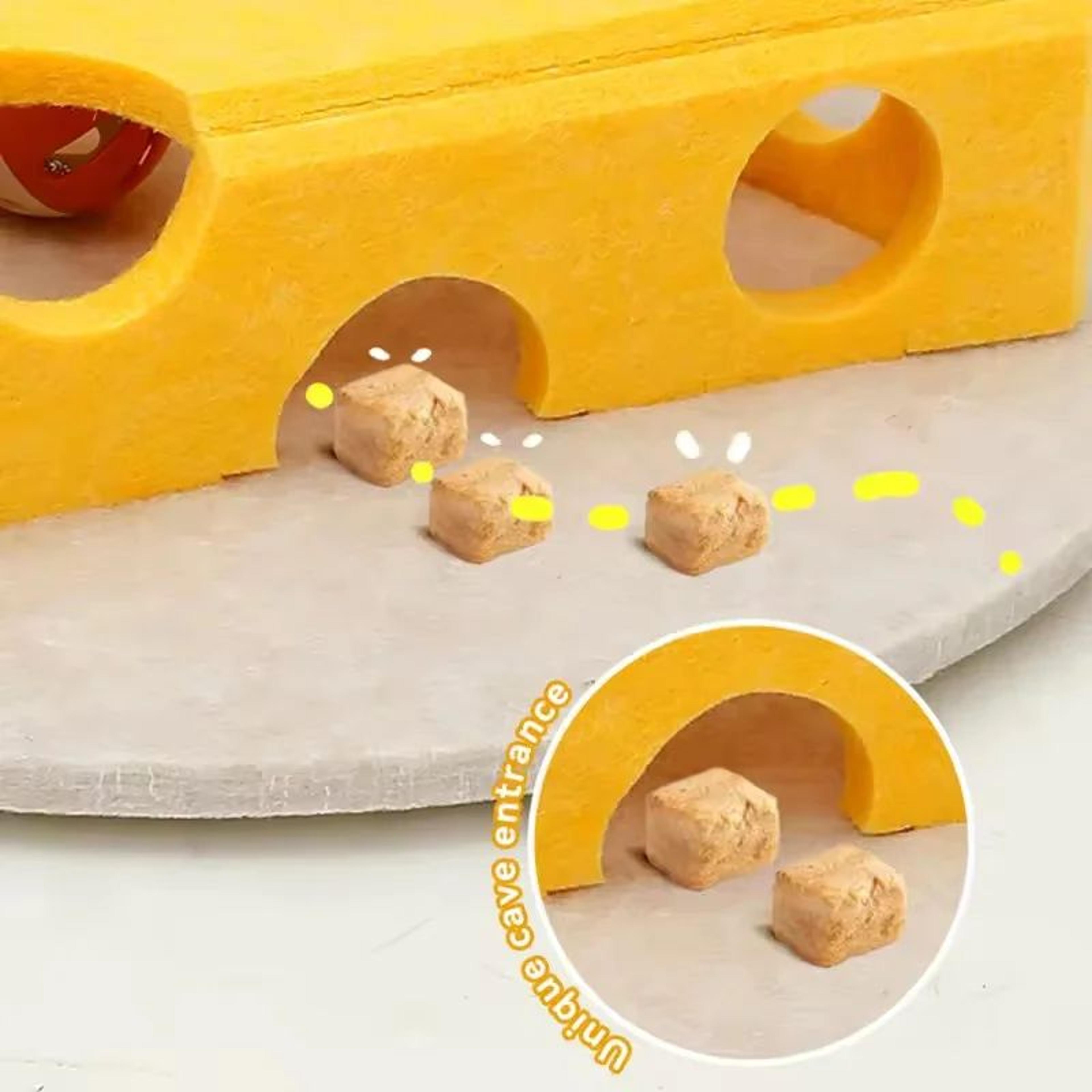 Interactive Felt Cat Puzzle Box For Mental Stimulation 7