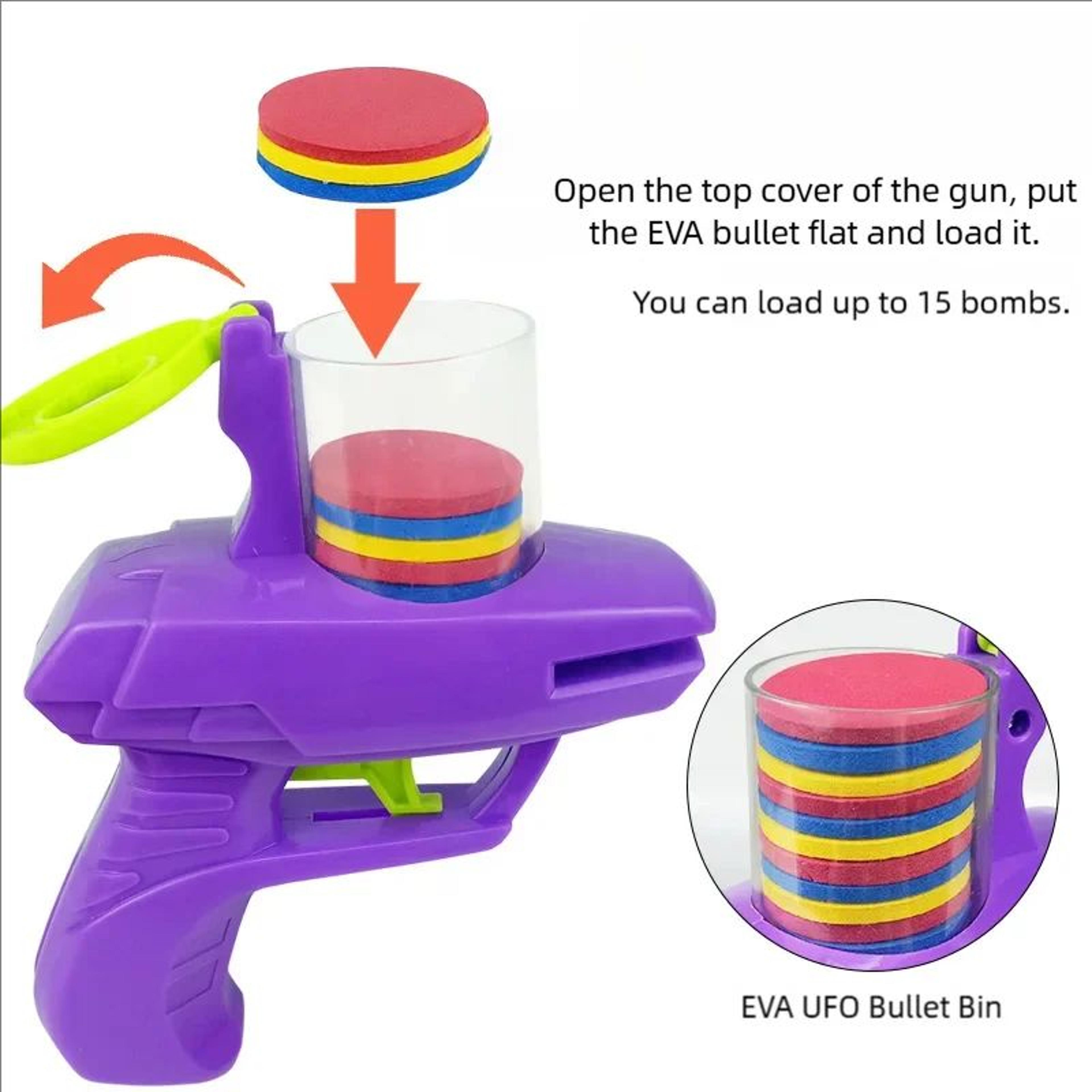 Interactive Flying Disc Launcher Toy Set For Cats And Dogs 2