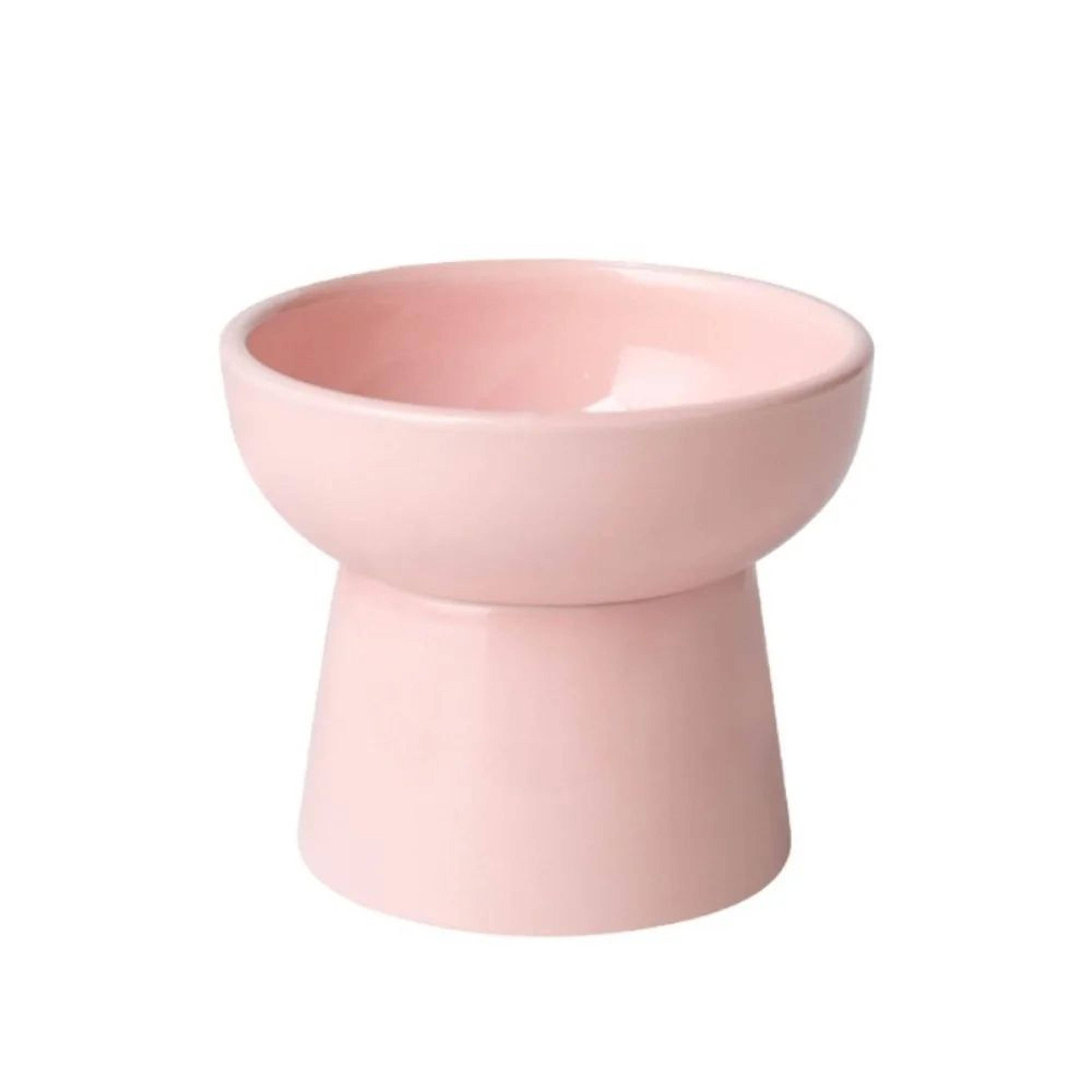 Elevated Ceramic Pet Bowl With Raised Stand For Cats And Small Dogs 7