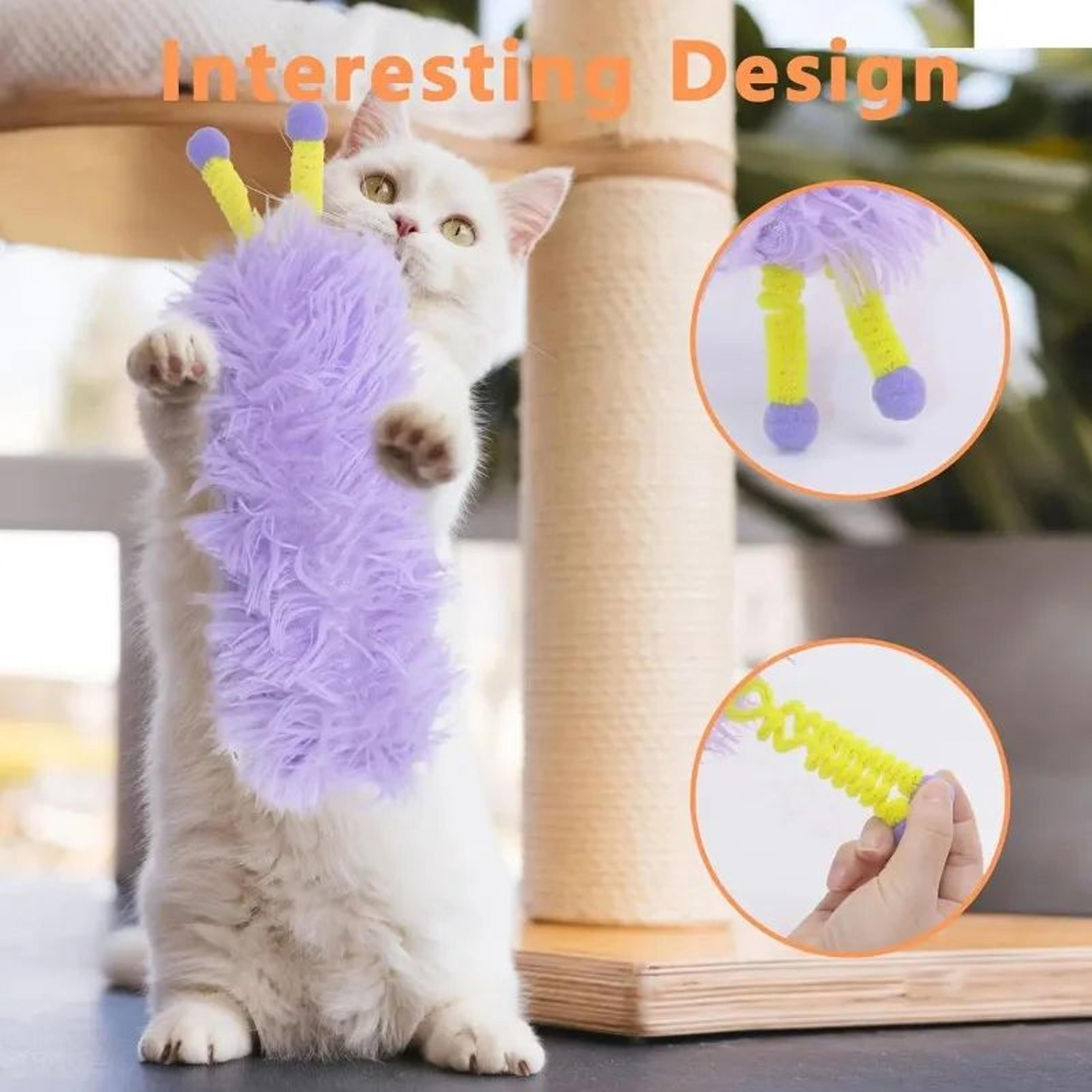 Plush Catnip Pillow Toy For Chewing And Self Play 1