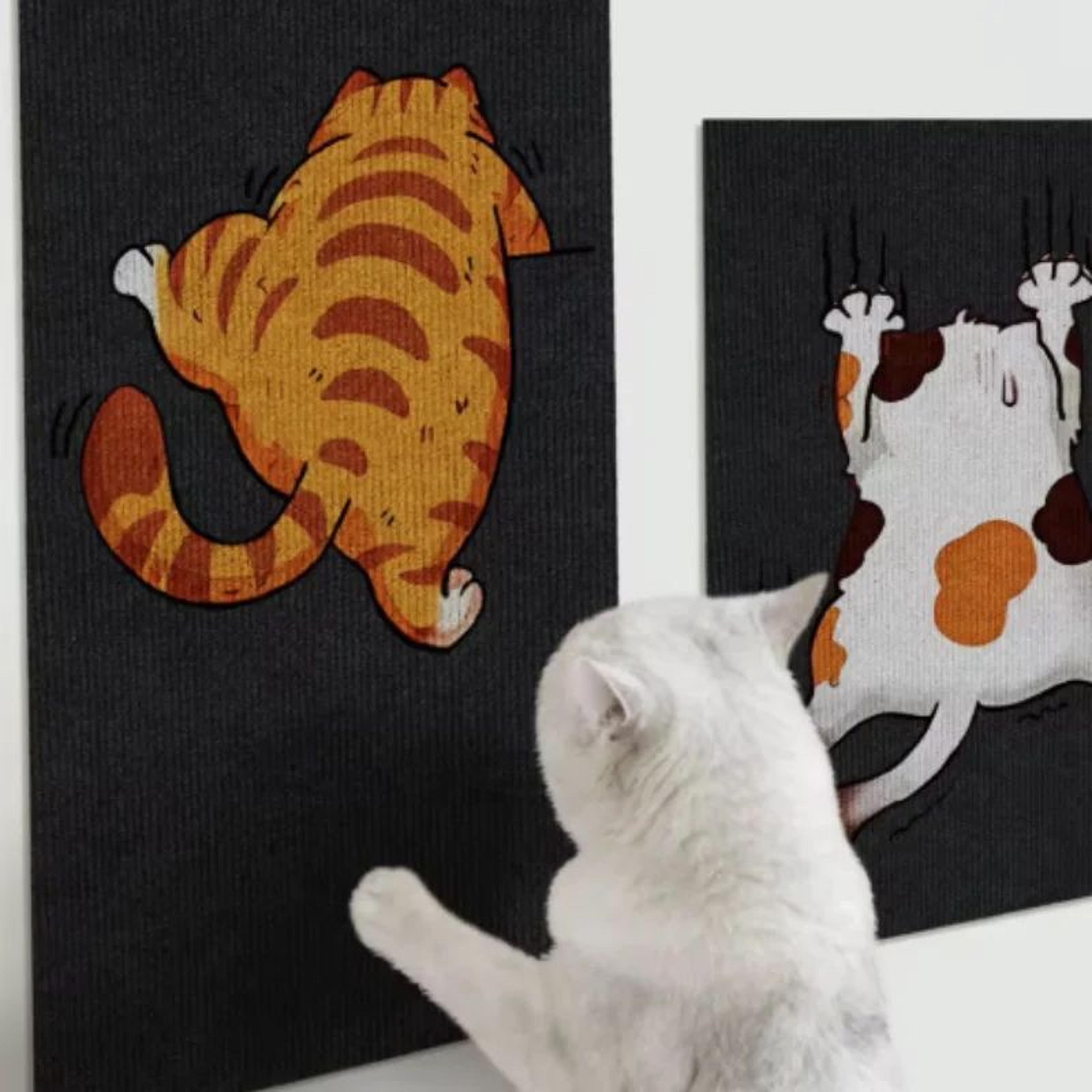 DIY Self Adhesive Cat Scratching Mat Protector 3