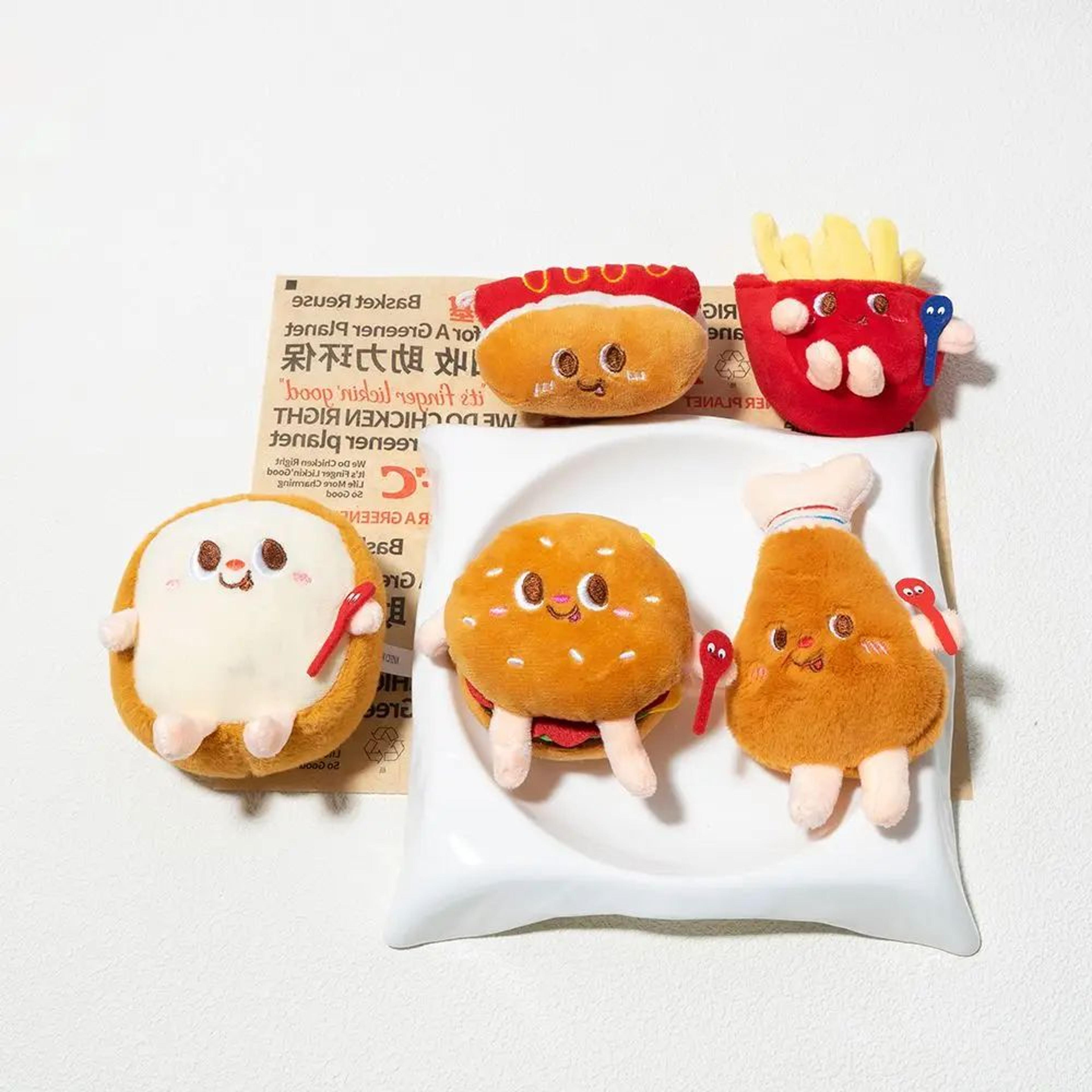Catnip Plush Food Shaped Chew Toy 10