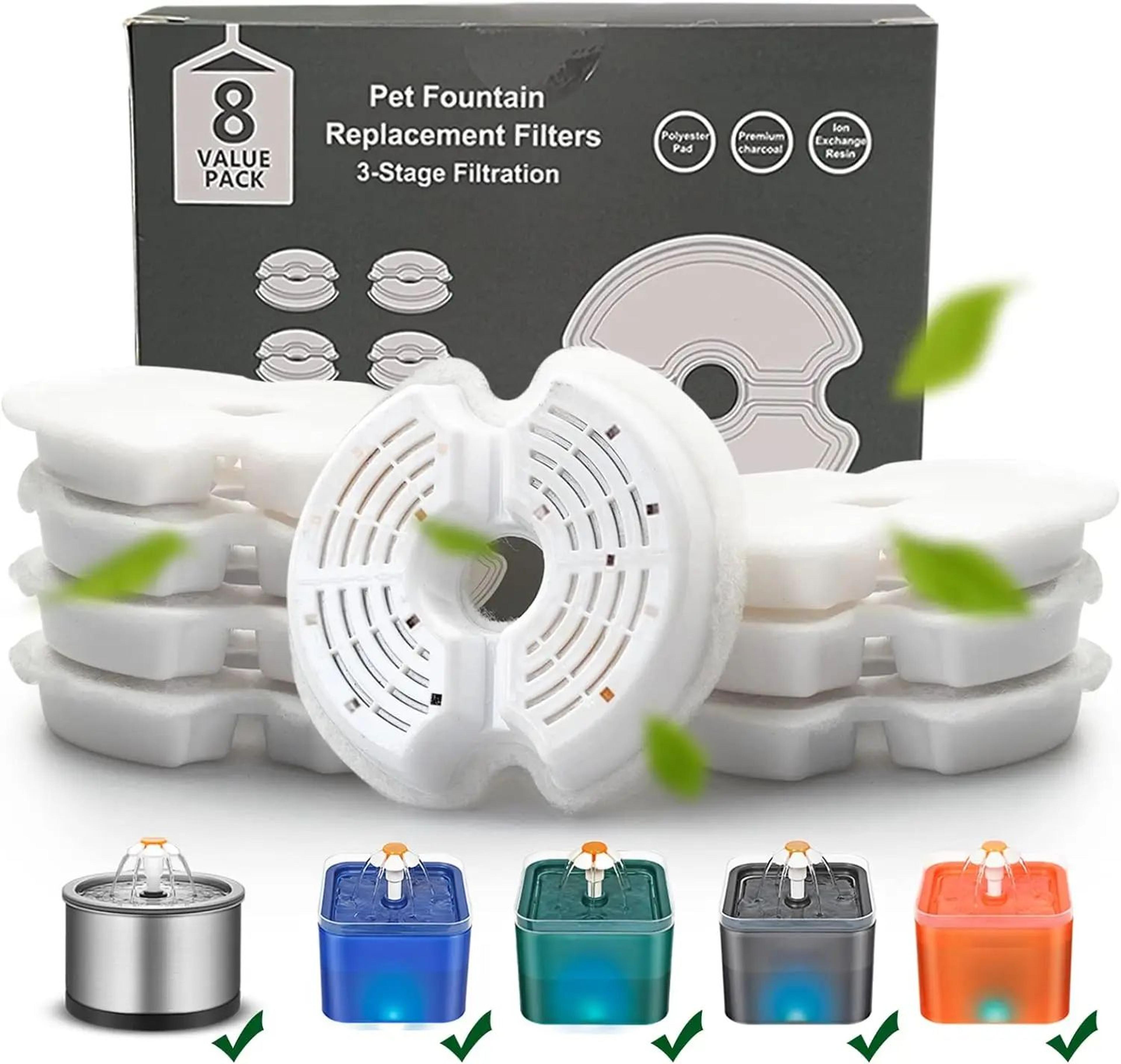 Multi Layer Cat Water Fountain Replacement Filters 0