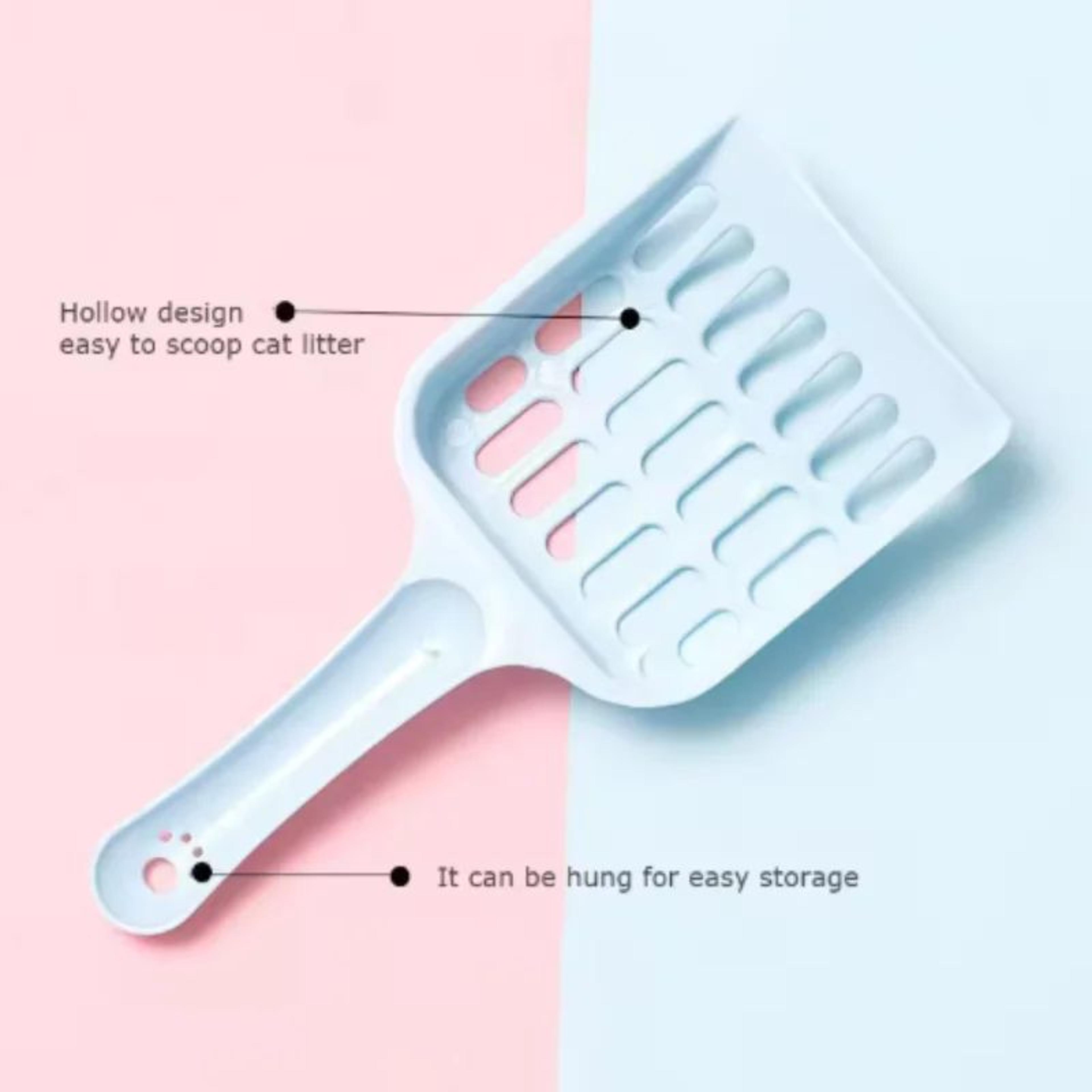 Candy Color Cat Litter Scoop With Easy Grip Handle 4