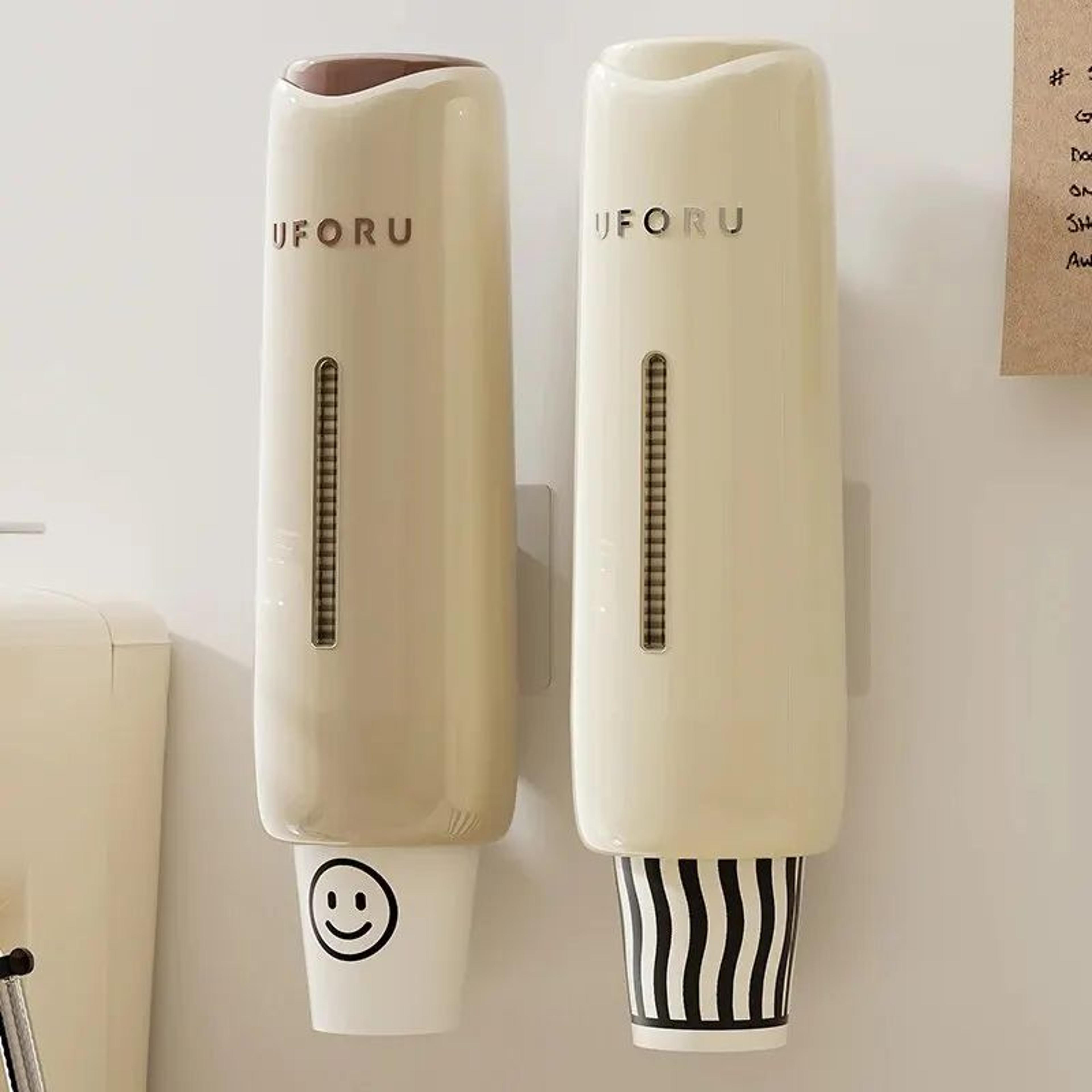 Wall Mounted Water Cup Dispenser Holder 0