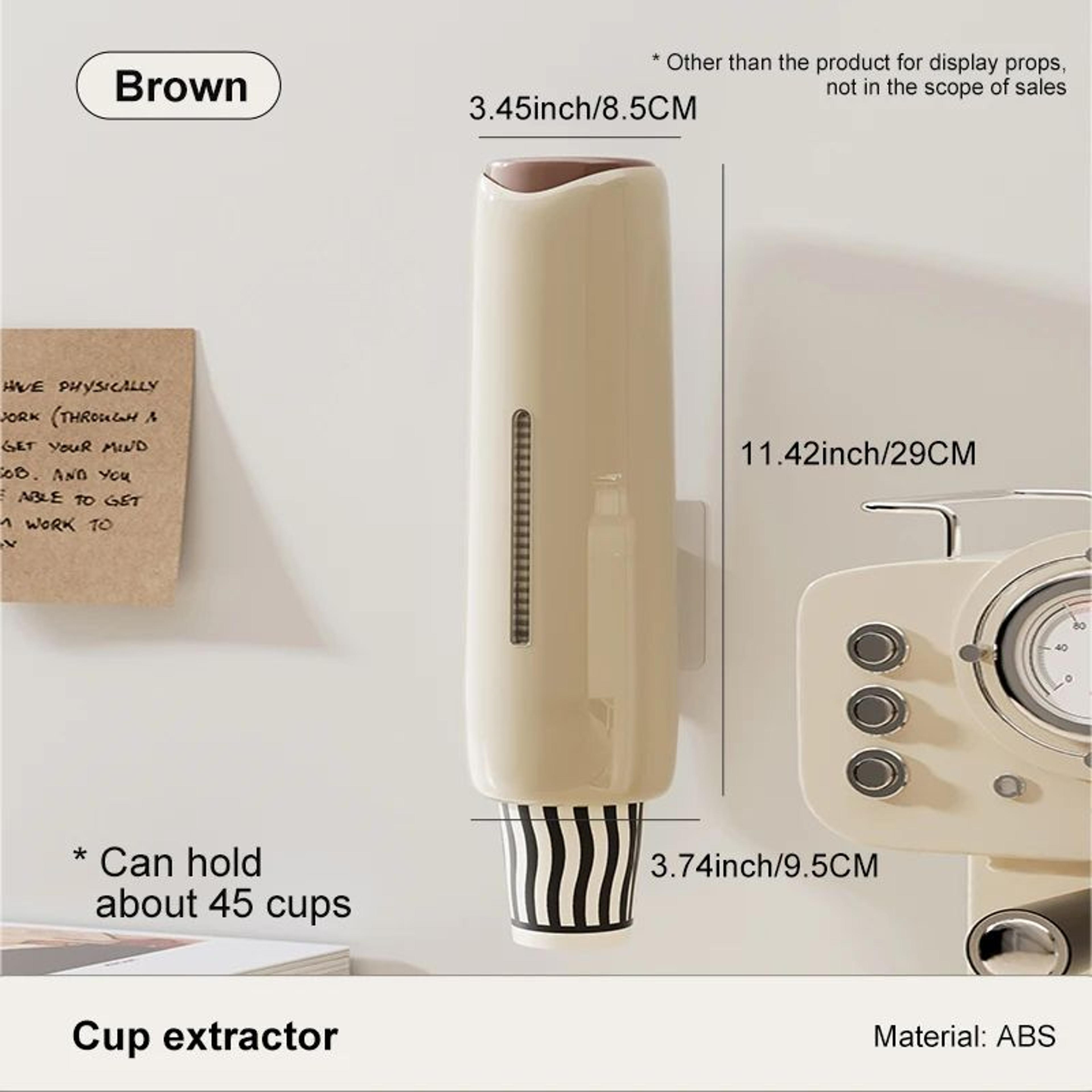 Wall Mounted Water Cup Dispenser Holder 7