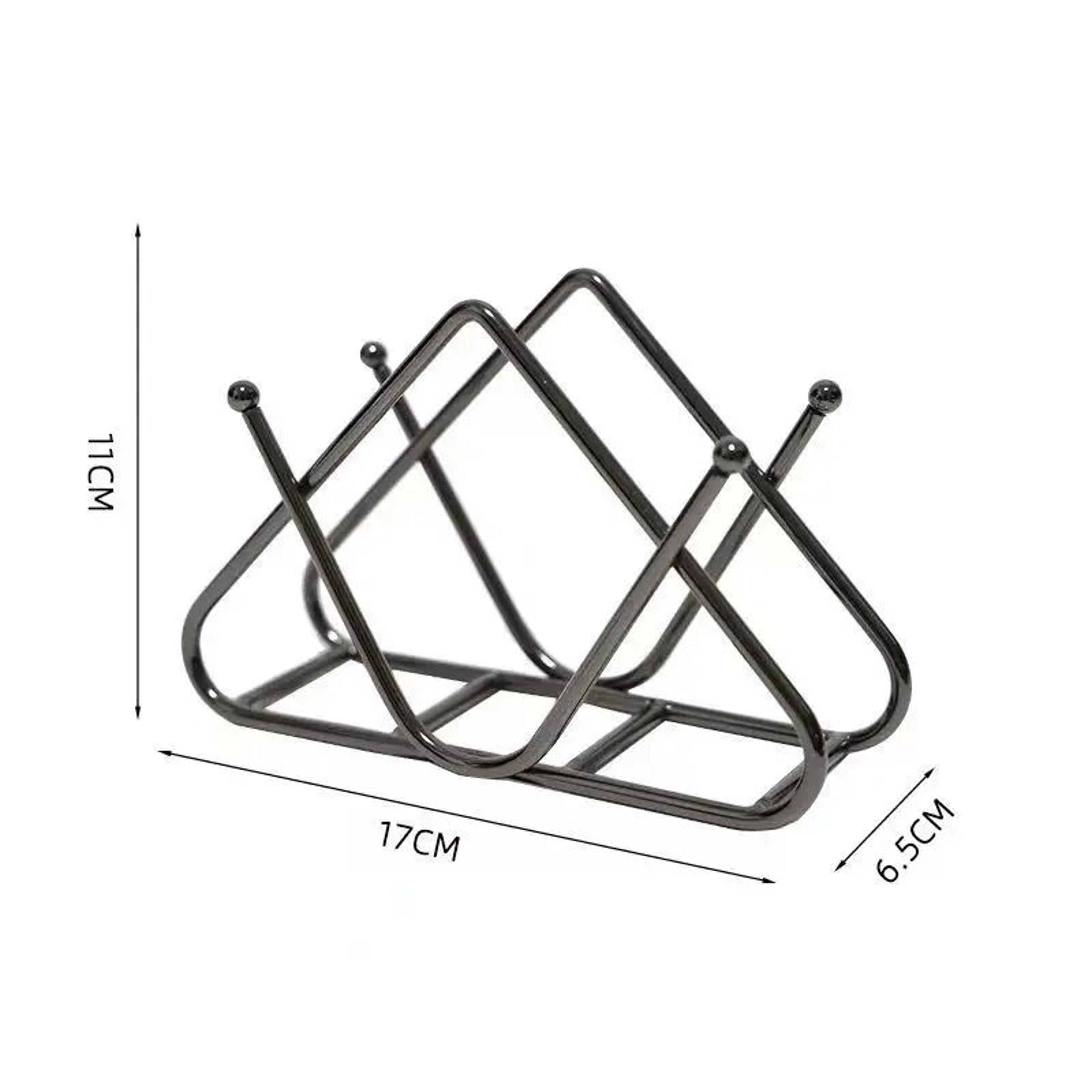 Modern Metal Tabletop Napkin Holder 8