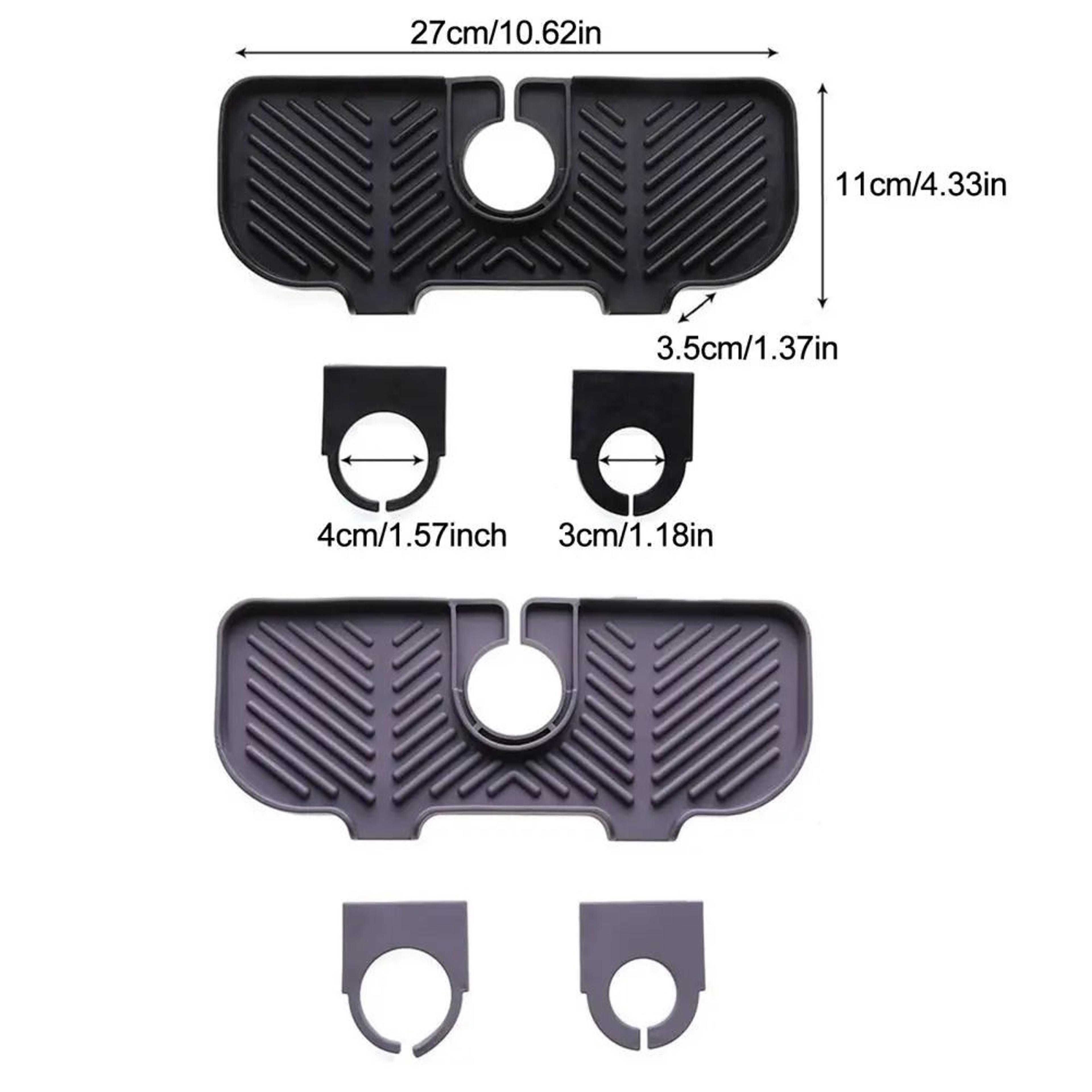 Self Draining Silicone Soap Holder And Sponge Tray 5
