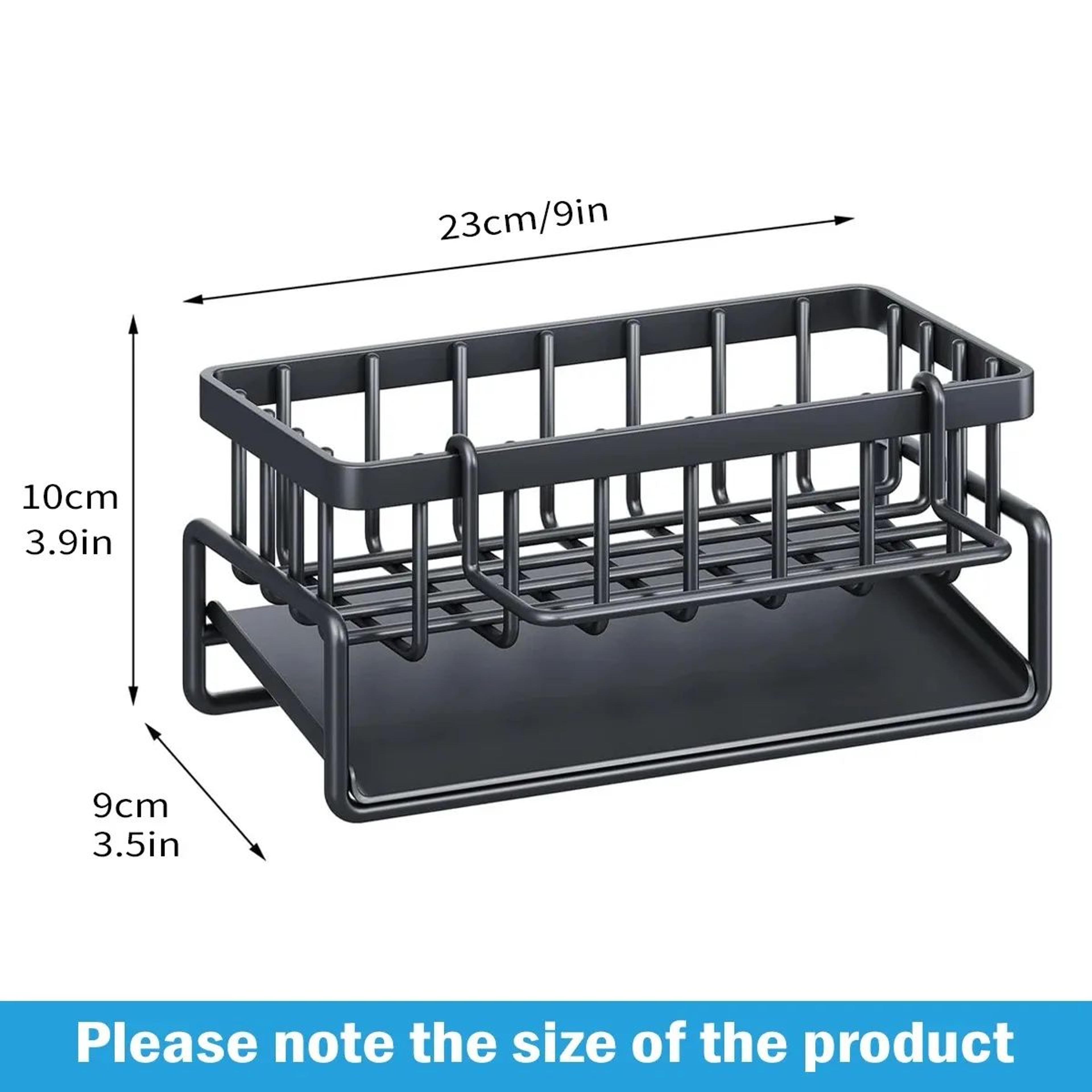 Sink Faucet Sponge Holder And Drain Storage Rack 5