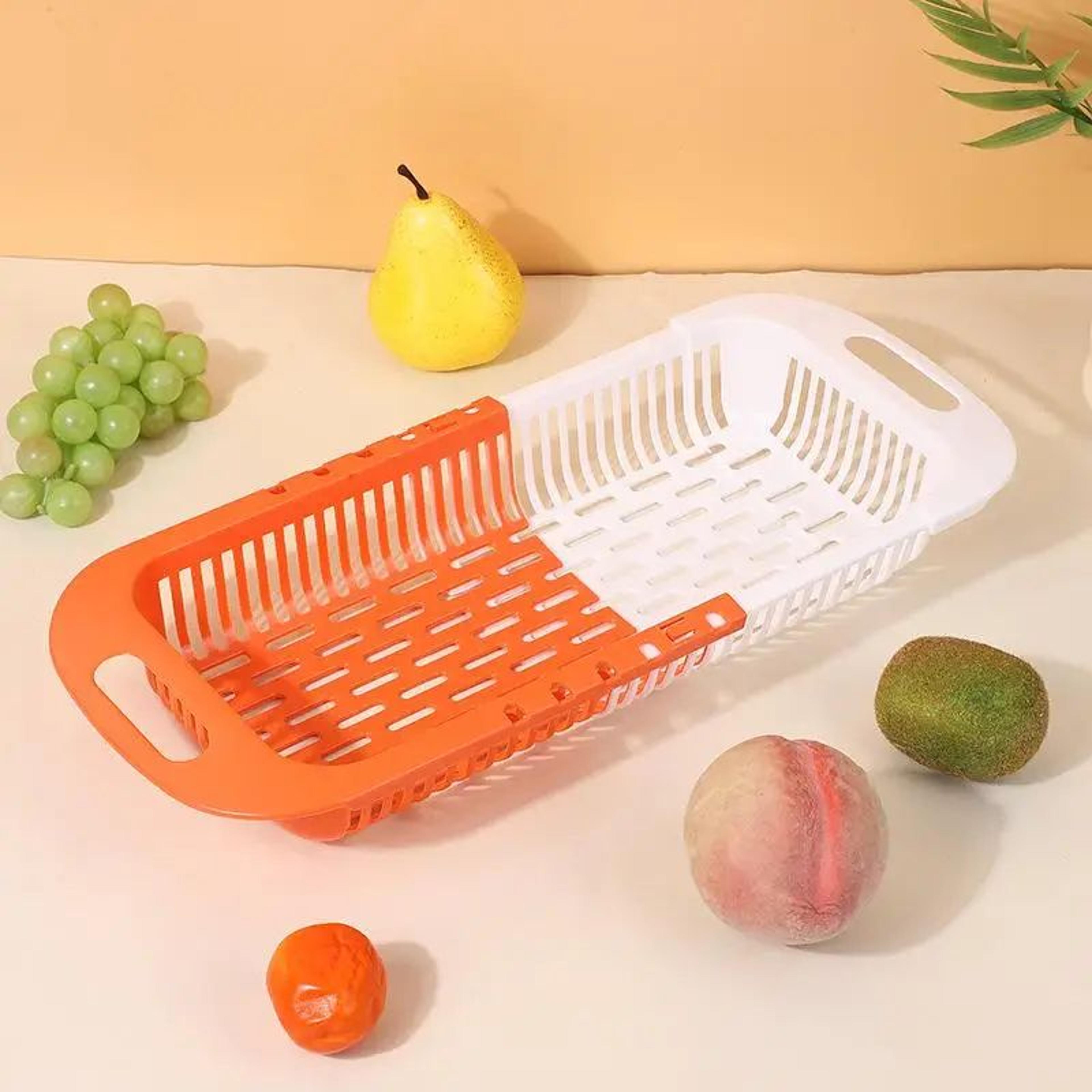 Retractable Sink Drain Rack For Kitchen Storage And Drying 9