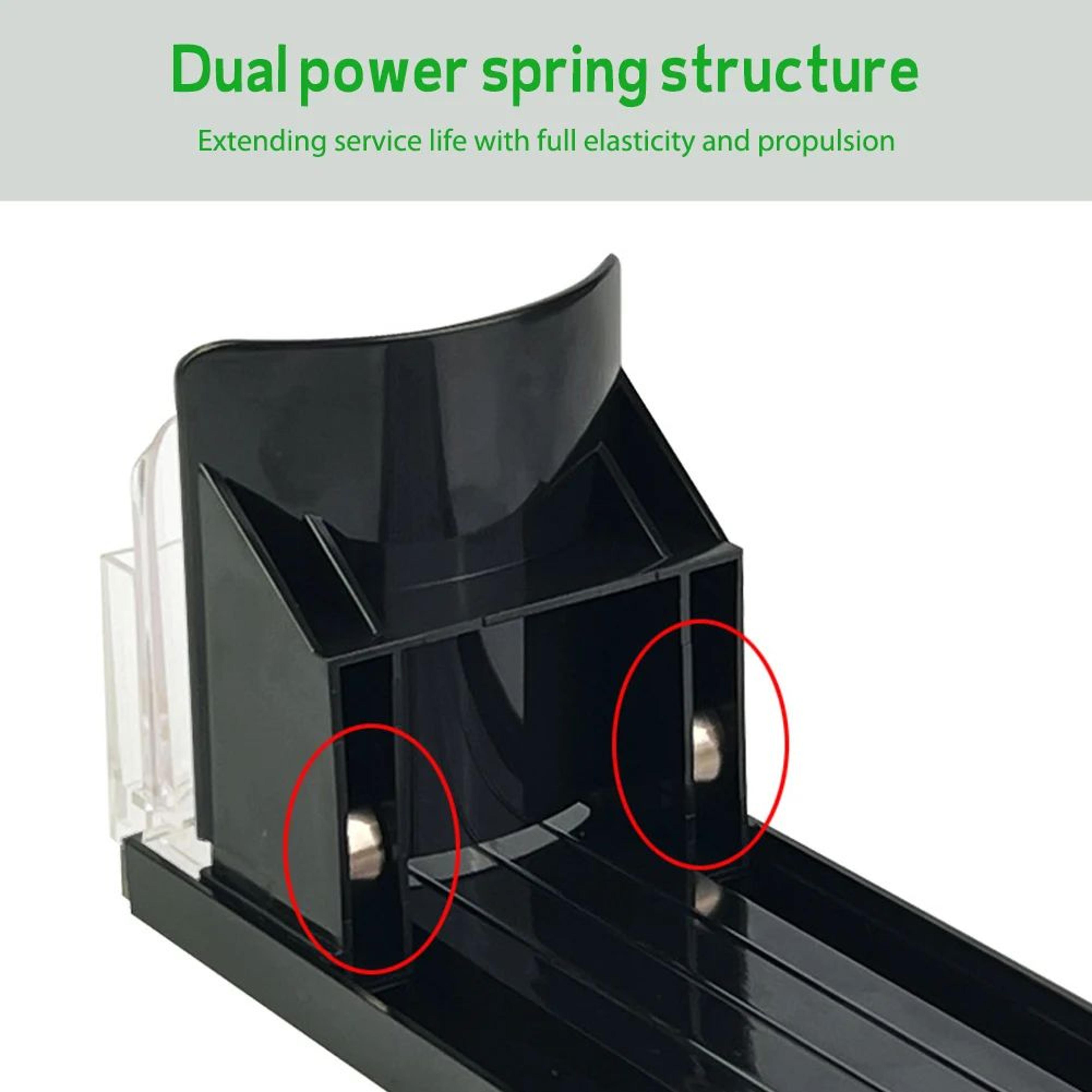Adjustable Beverage Can Organizer Dispenser Rack 6