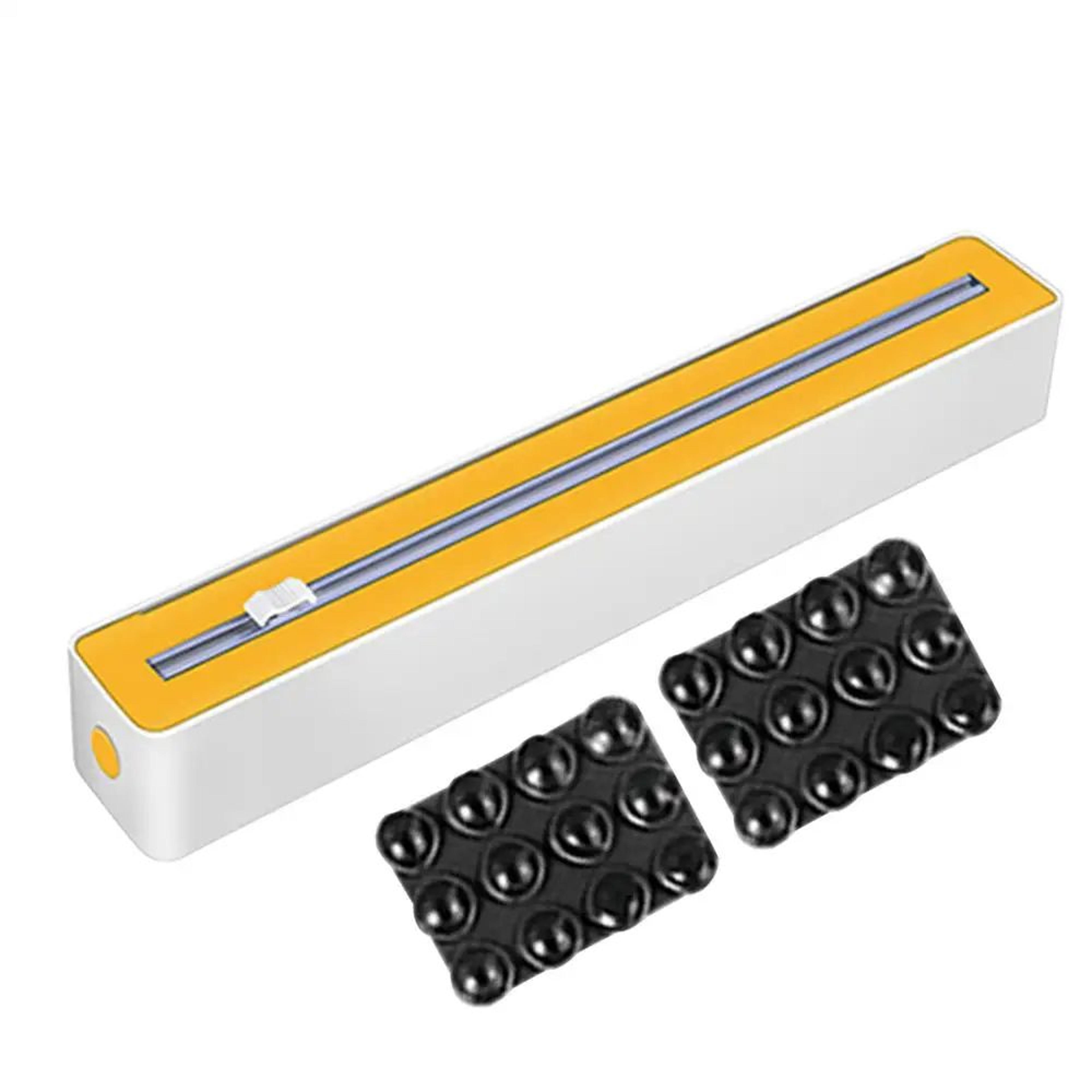 Food Wrap Dispenser With Built In Cutter 7