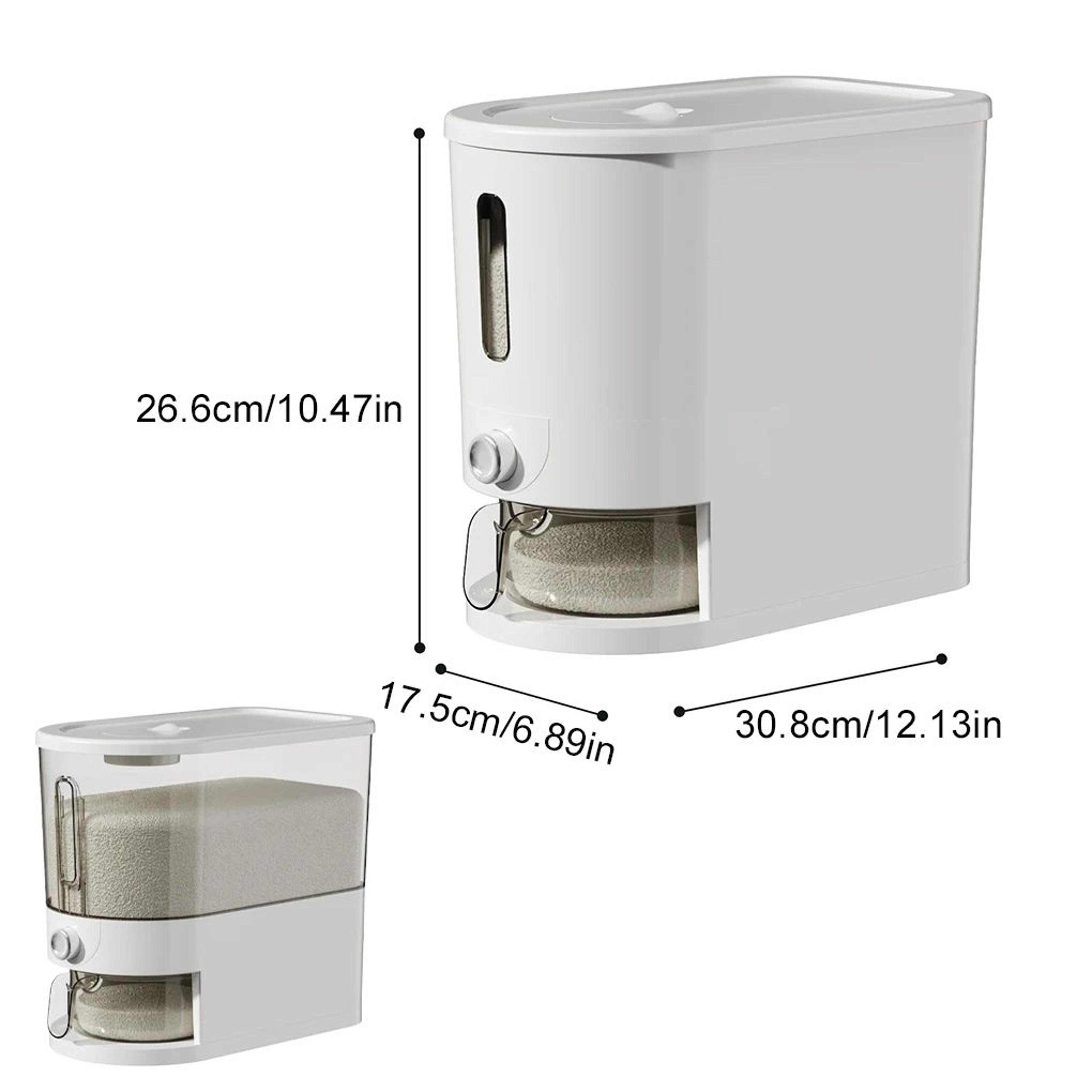 Automatic Rice And Grain Storage Dispenser Container 5