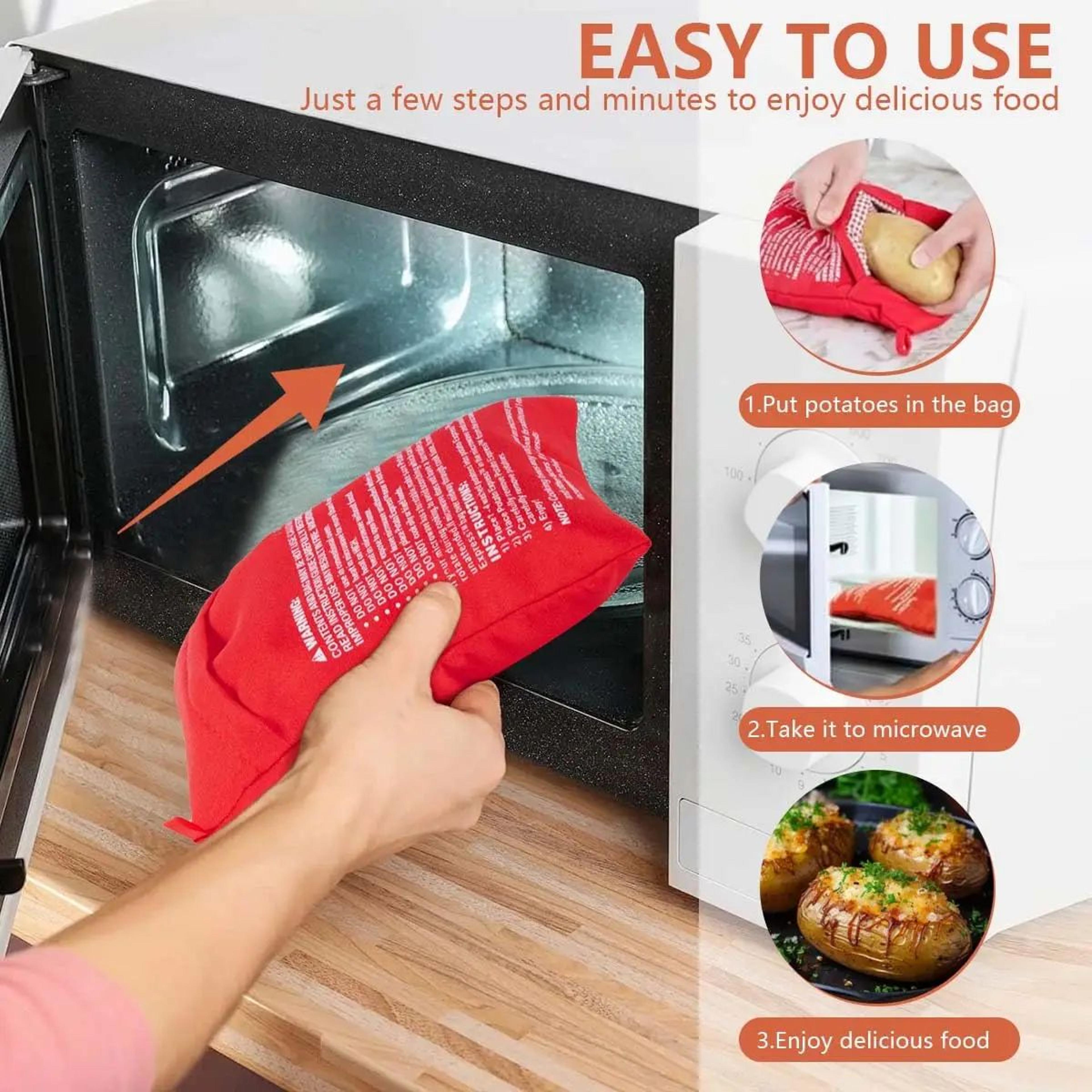 Microwave Potato Cooker Bag For Quick Baking 3