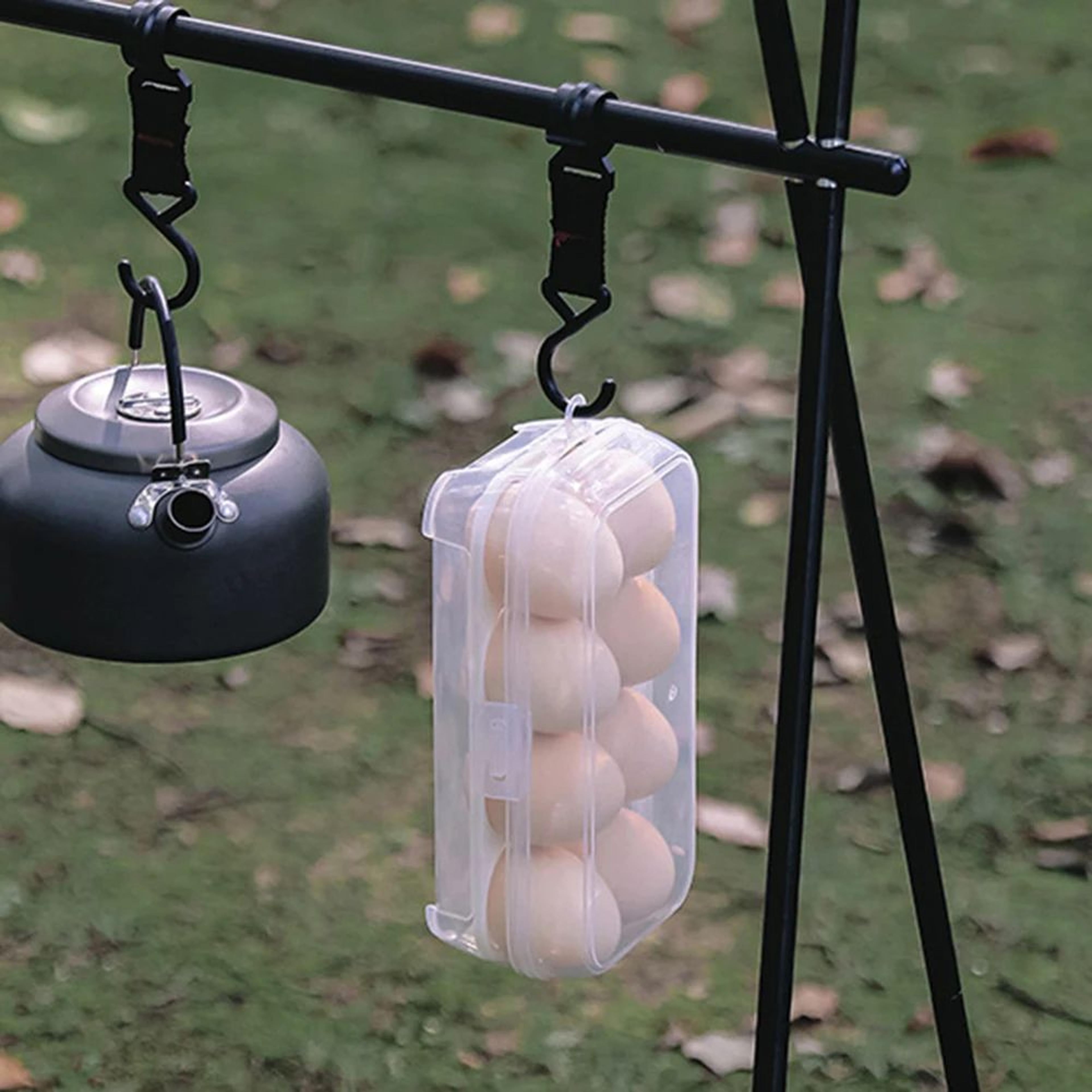 Transparent Egg Storage Box With Lid 8