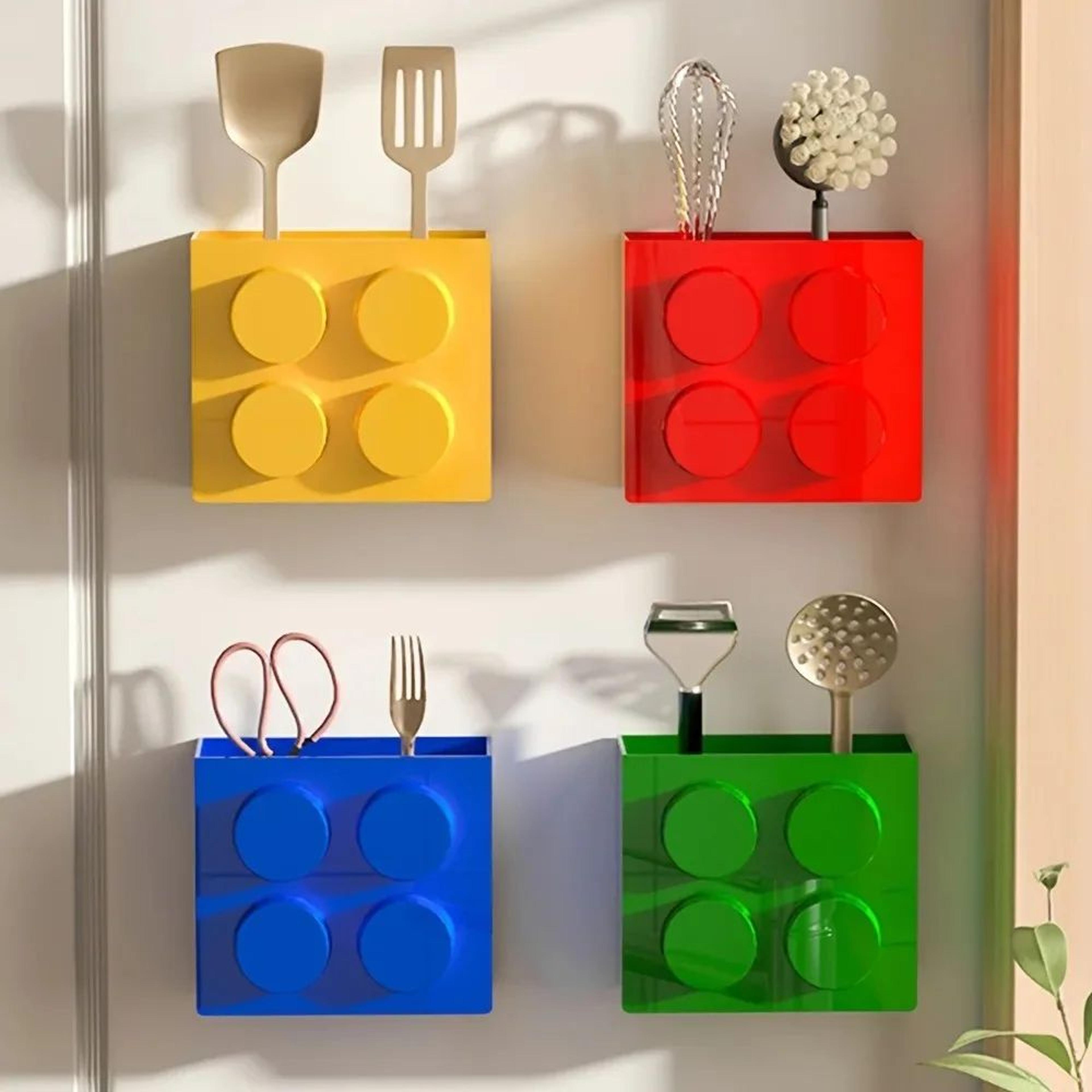 Magnetic Refrigerator Storage Box Organizer Rack 11