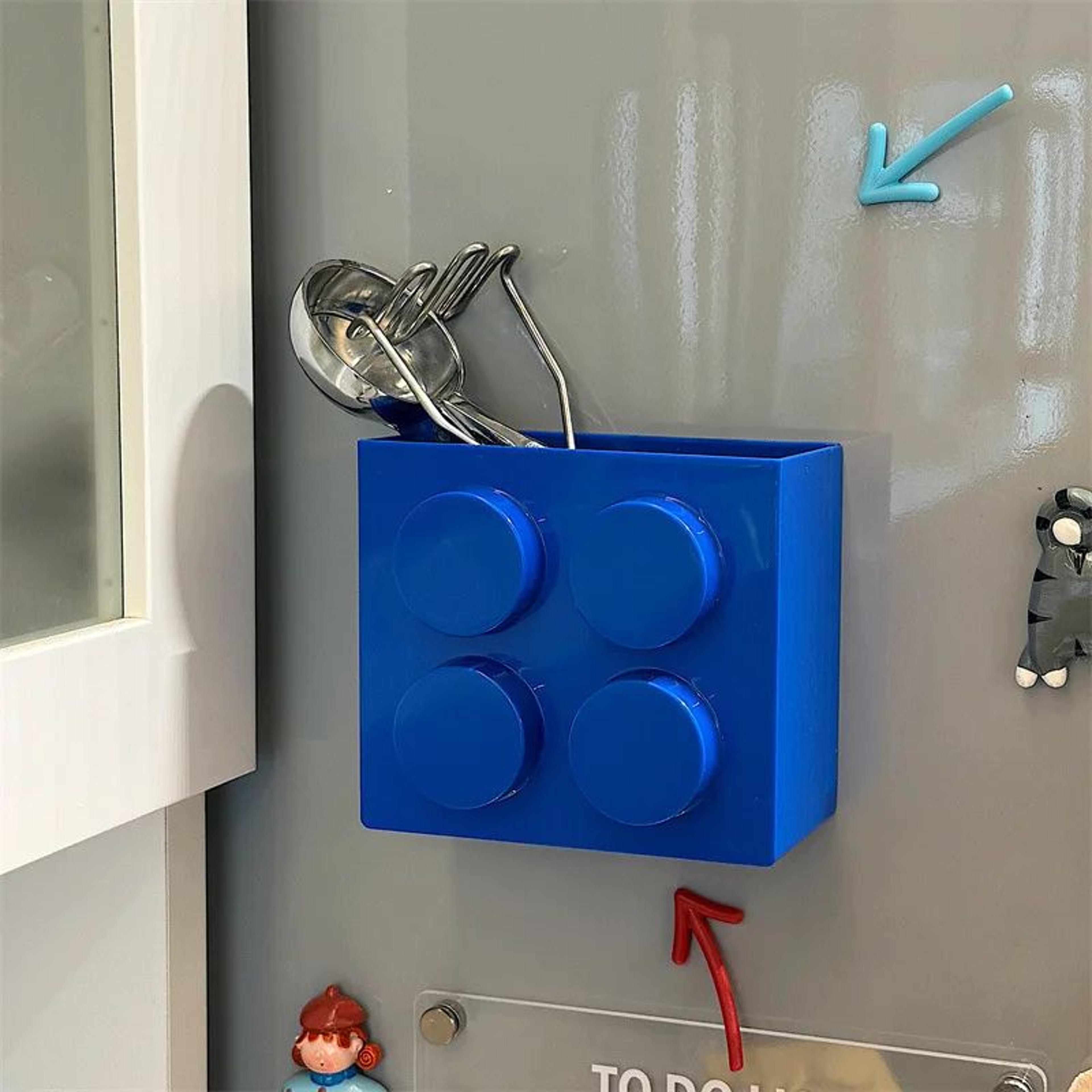 Magnetic Refrigerator Storage Box Organizer Rack 12