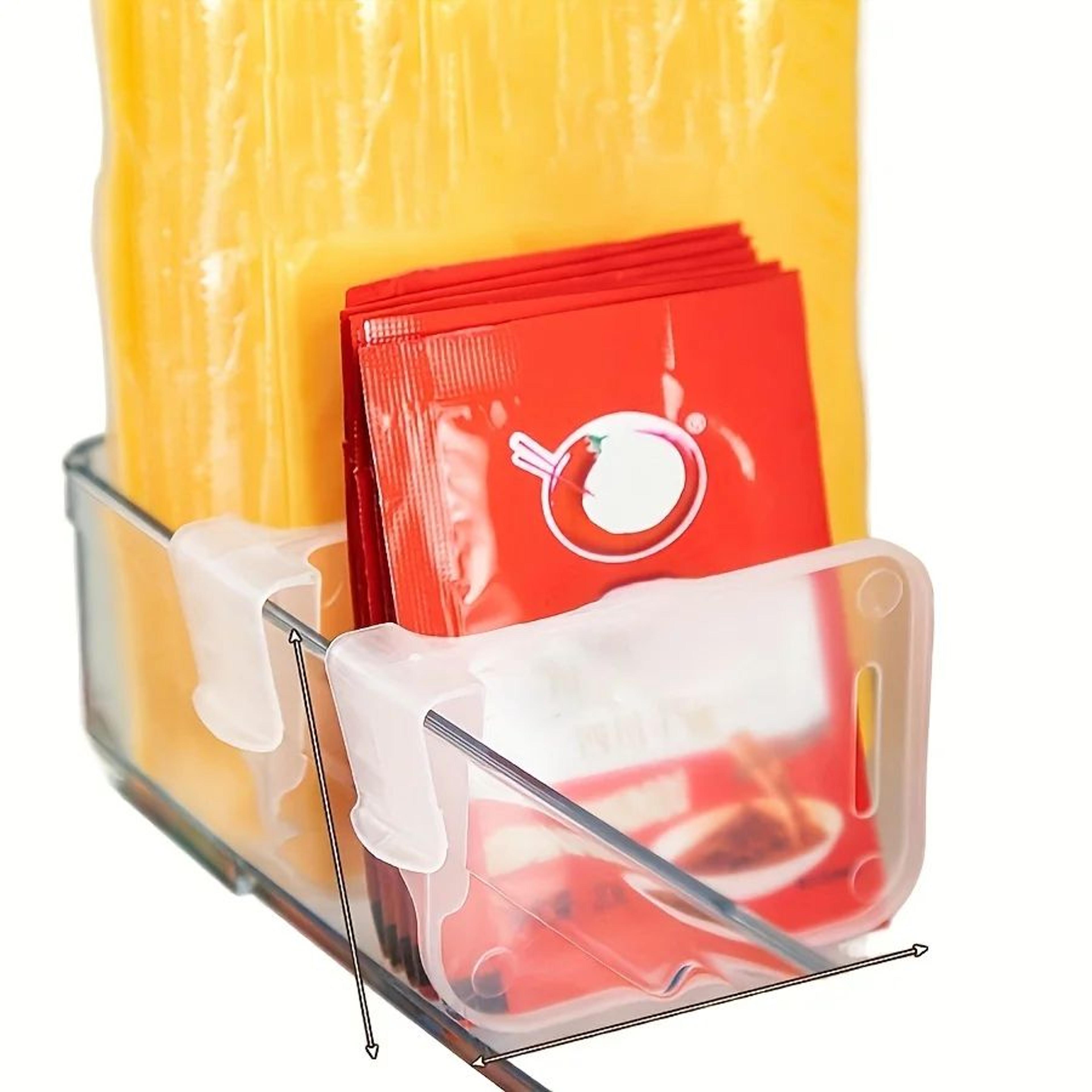10 Piece Adjustable Refrigerator Divider Organizer Set 5