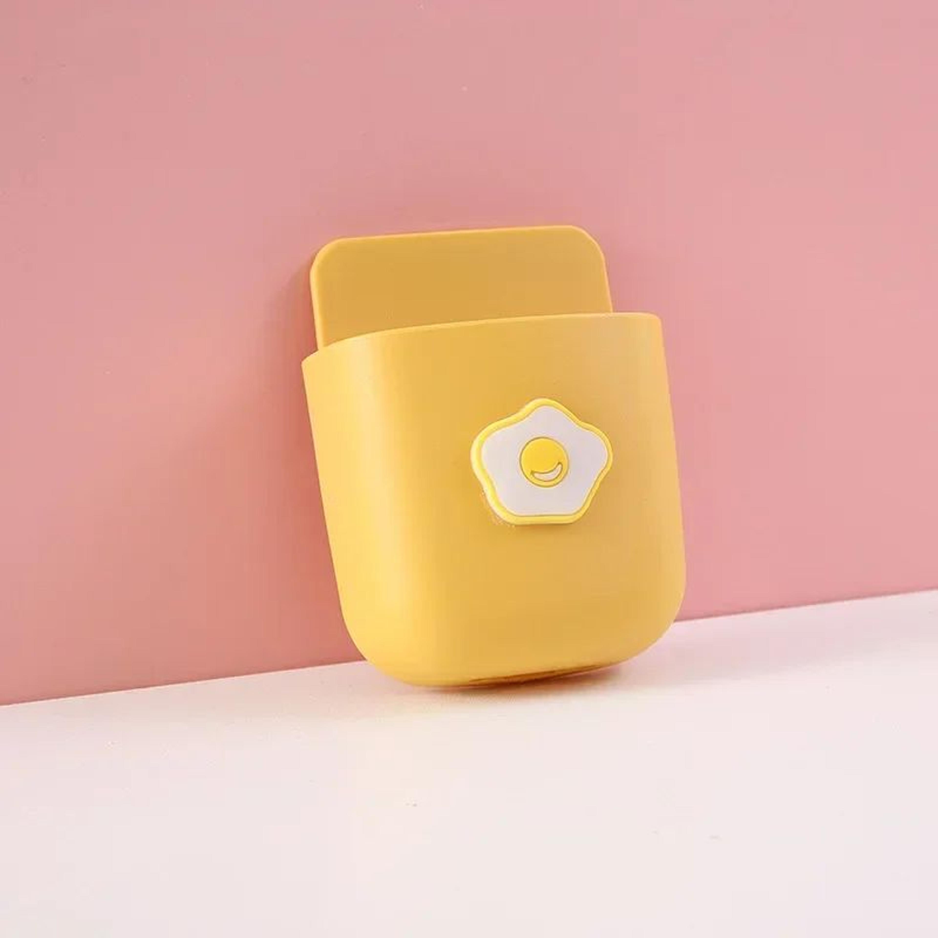 Cute Self Adhesive Desk Organizer Pen Holder 9