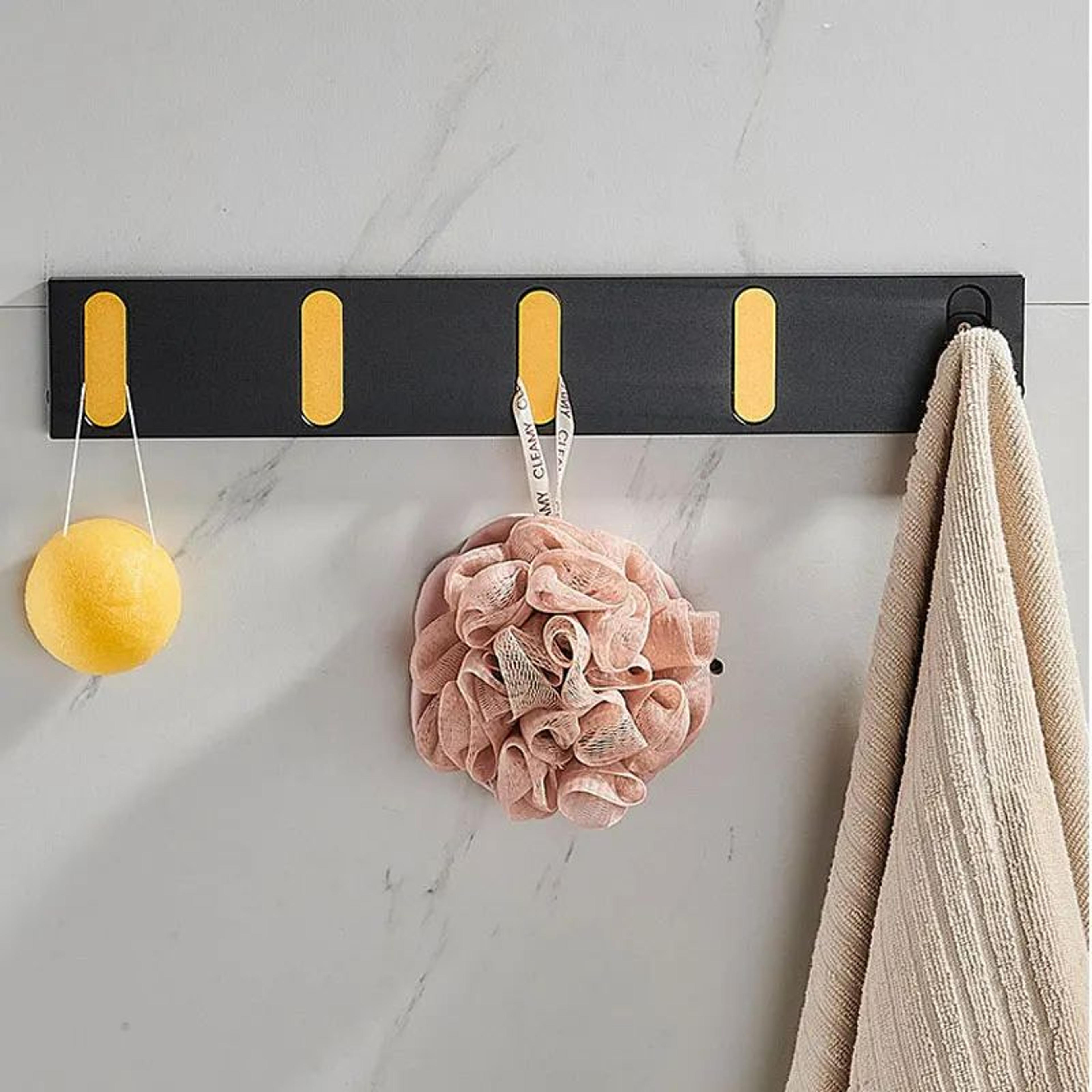 Invisible Folding Wall Hook Rack Organizer 4