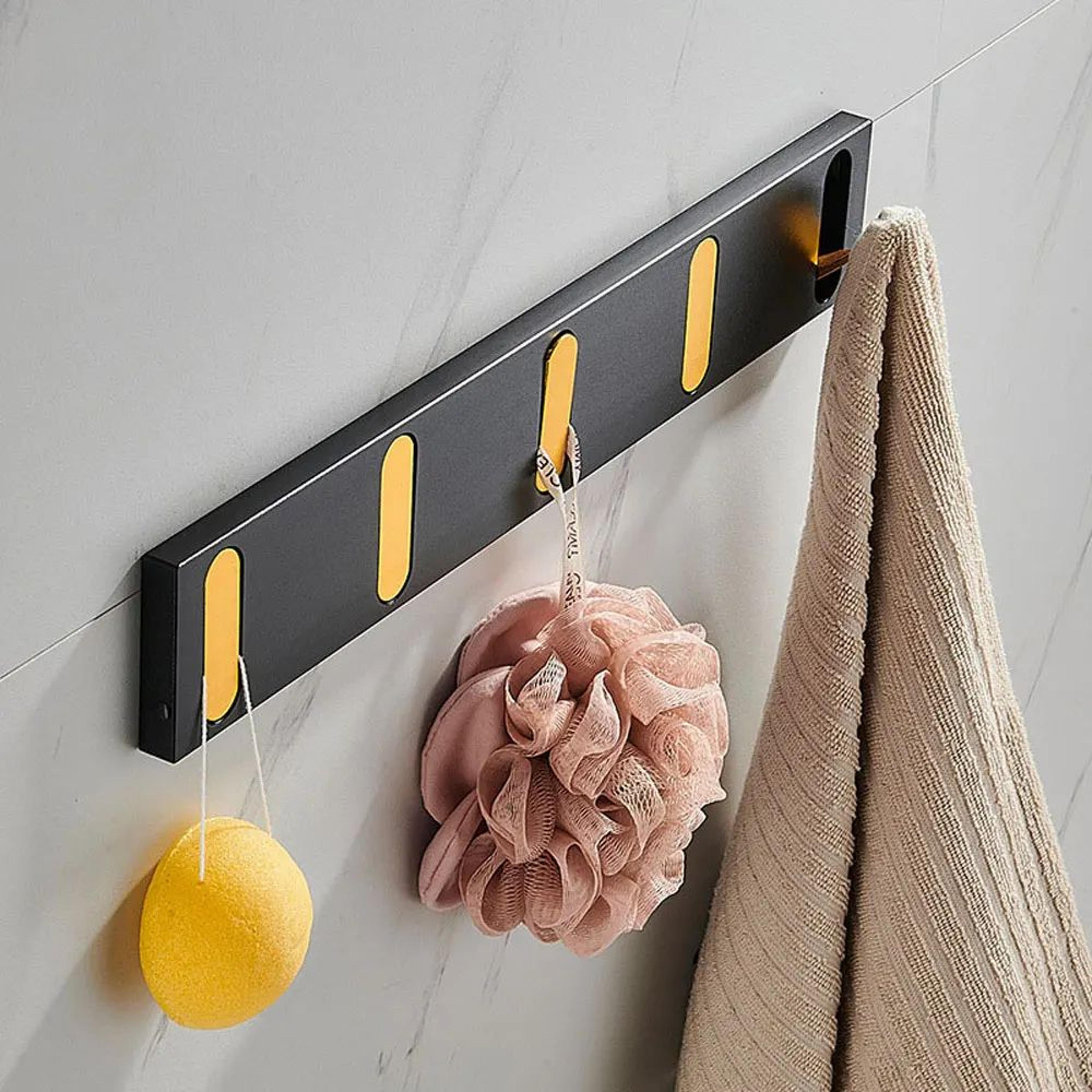 Invisible Folding Wall Hook Rack Organizer 5