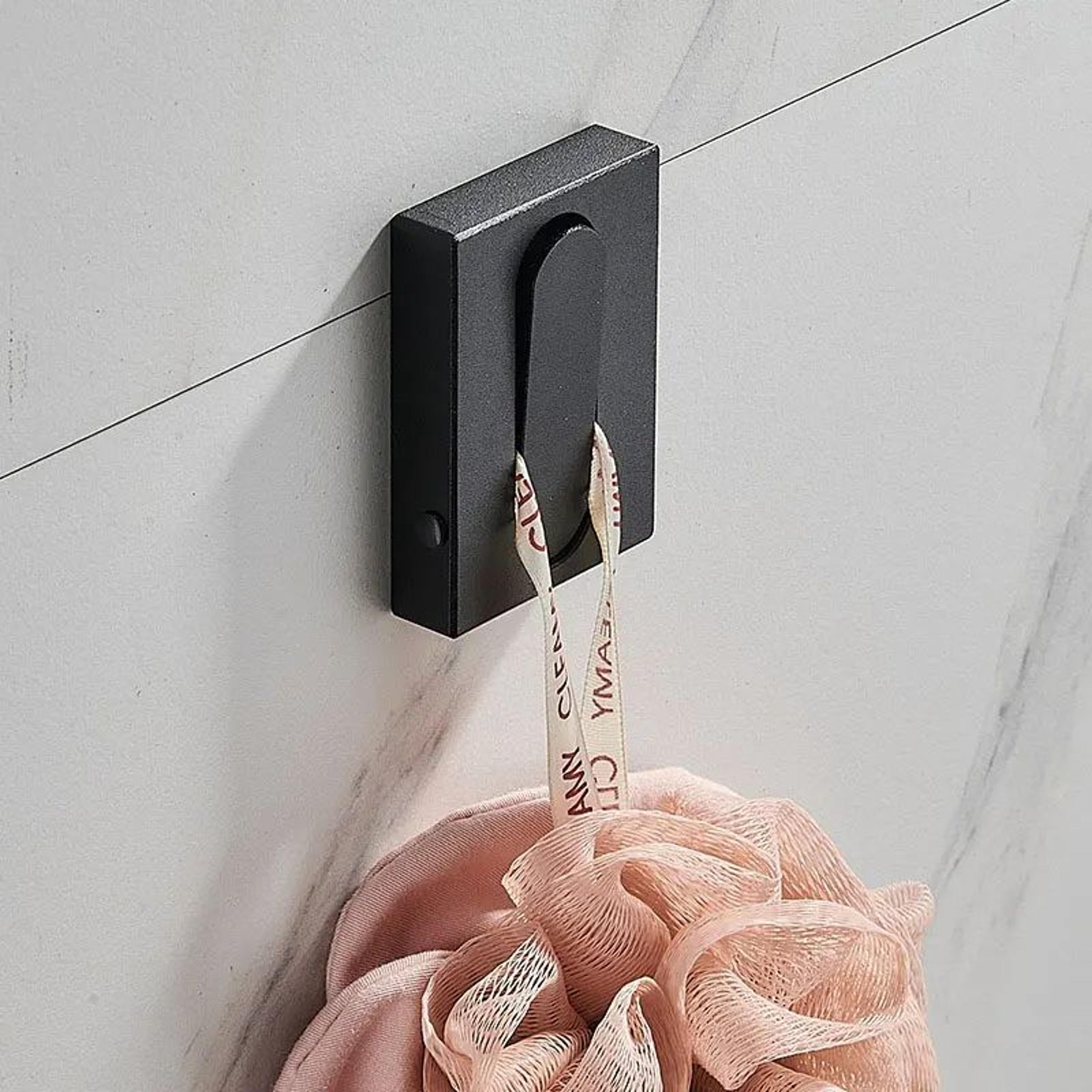 Invisible Folding Wall Hook Rack Organizer 8