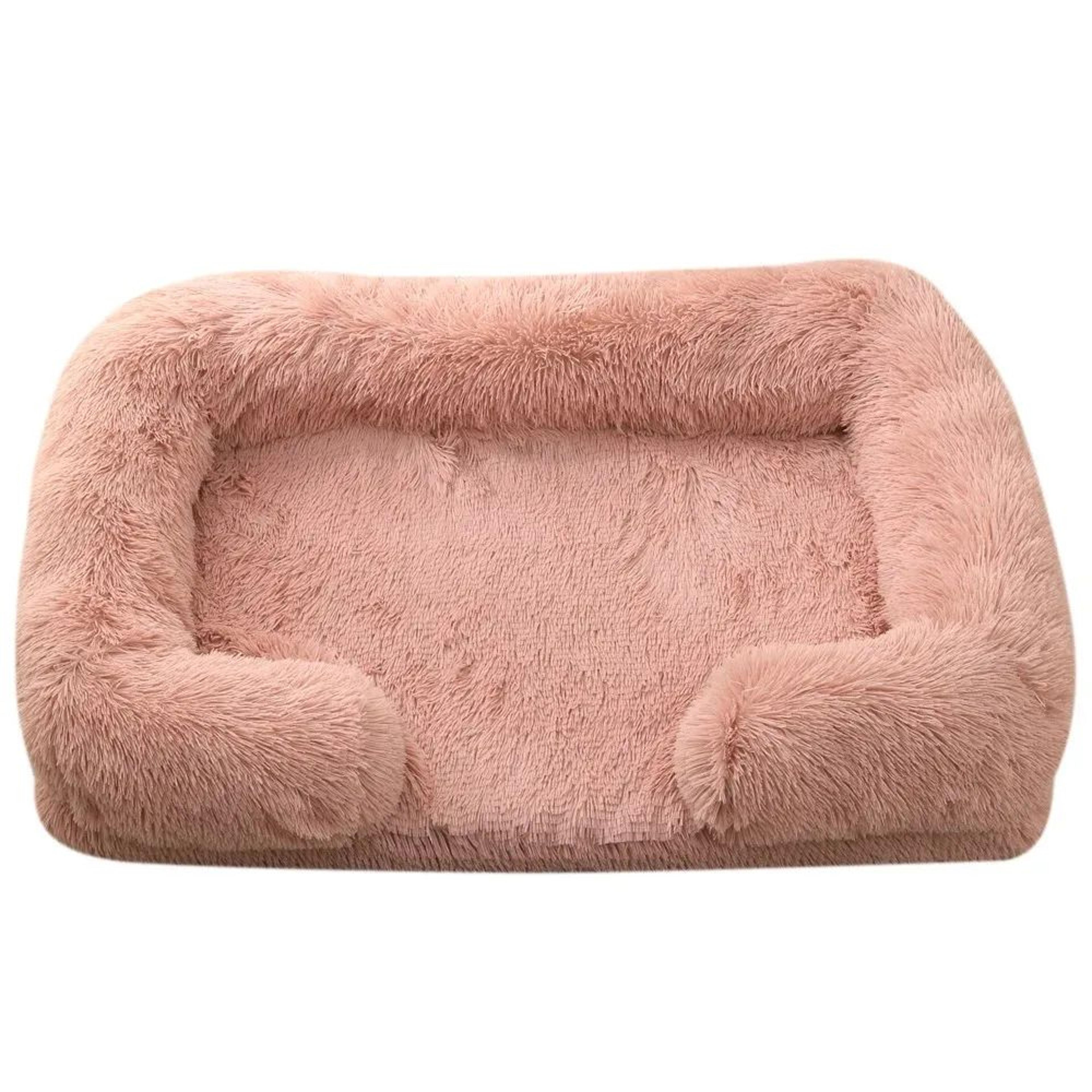 Winter Warm Dog Bed Plush Pet Sofa Basket 9