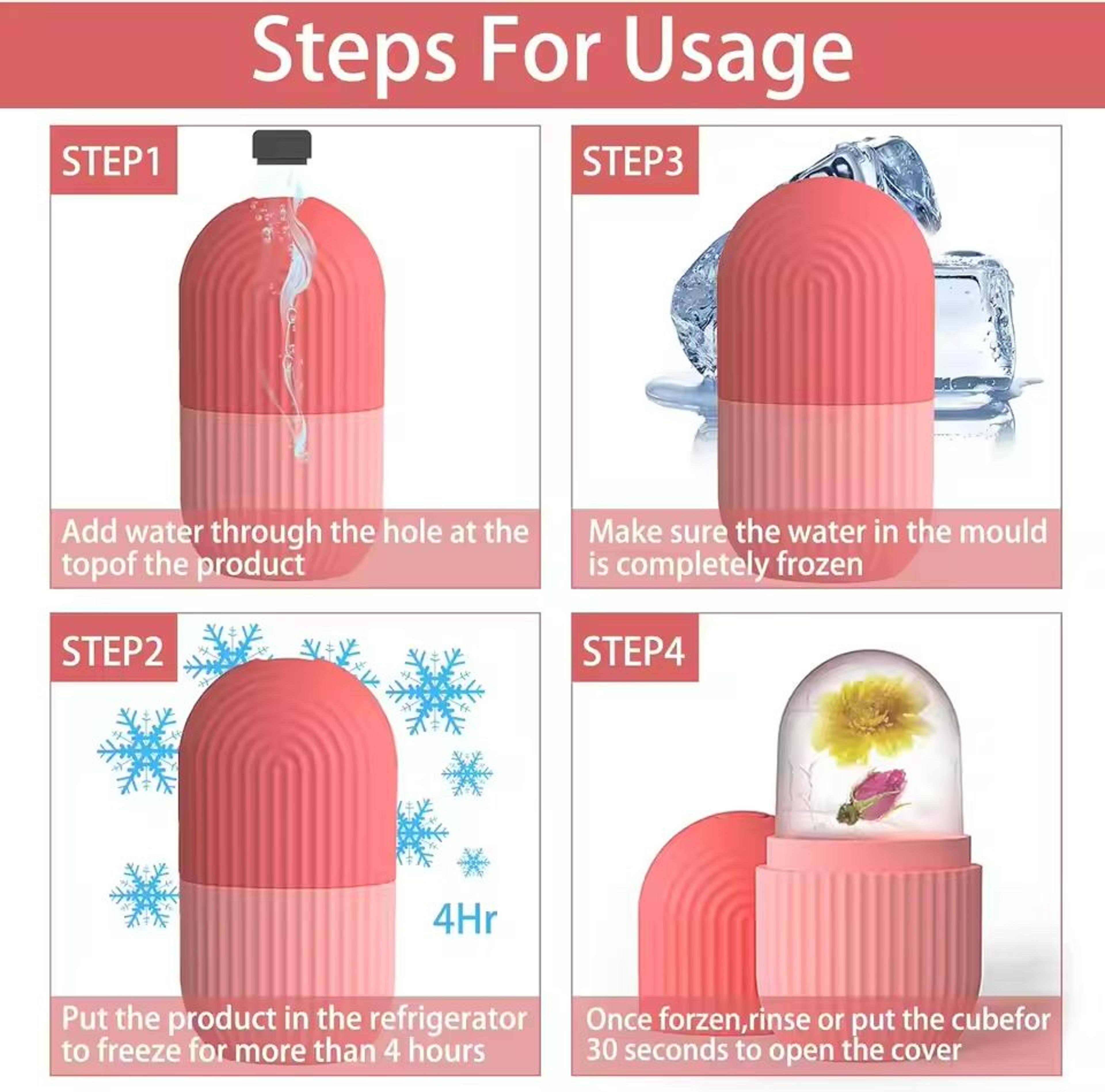 Silicone Ice Ball Face Massager Skin Care Tool 1