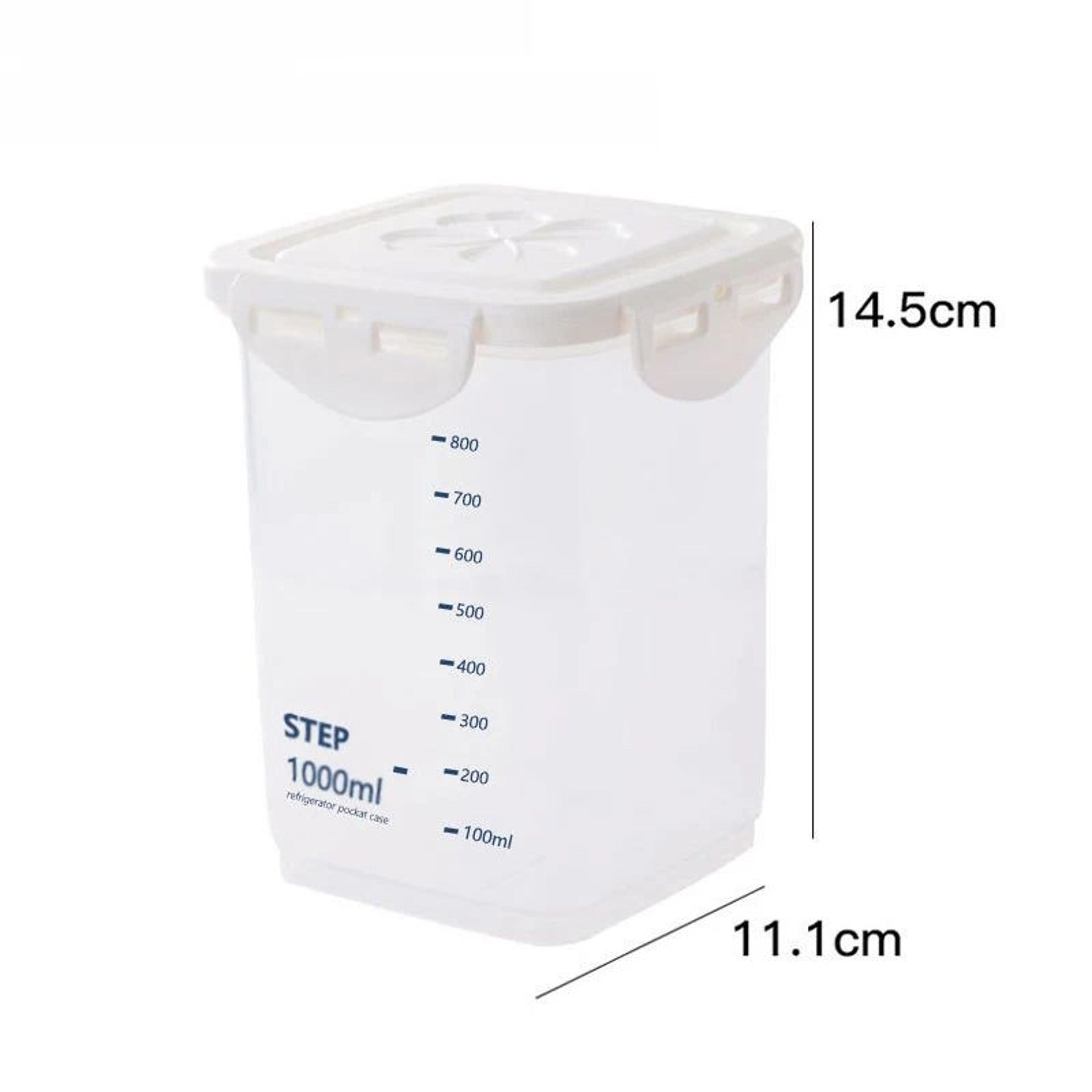 4 Piece Airtight Grain Storage Container Set 8