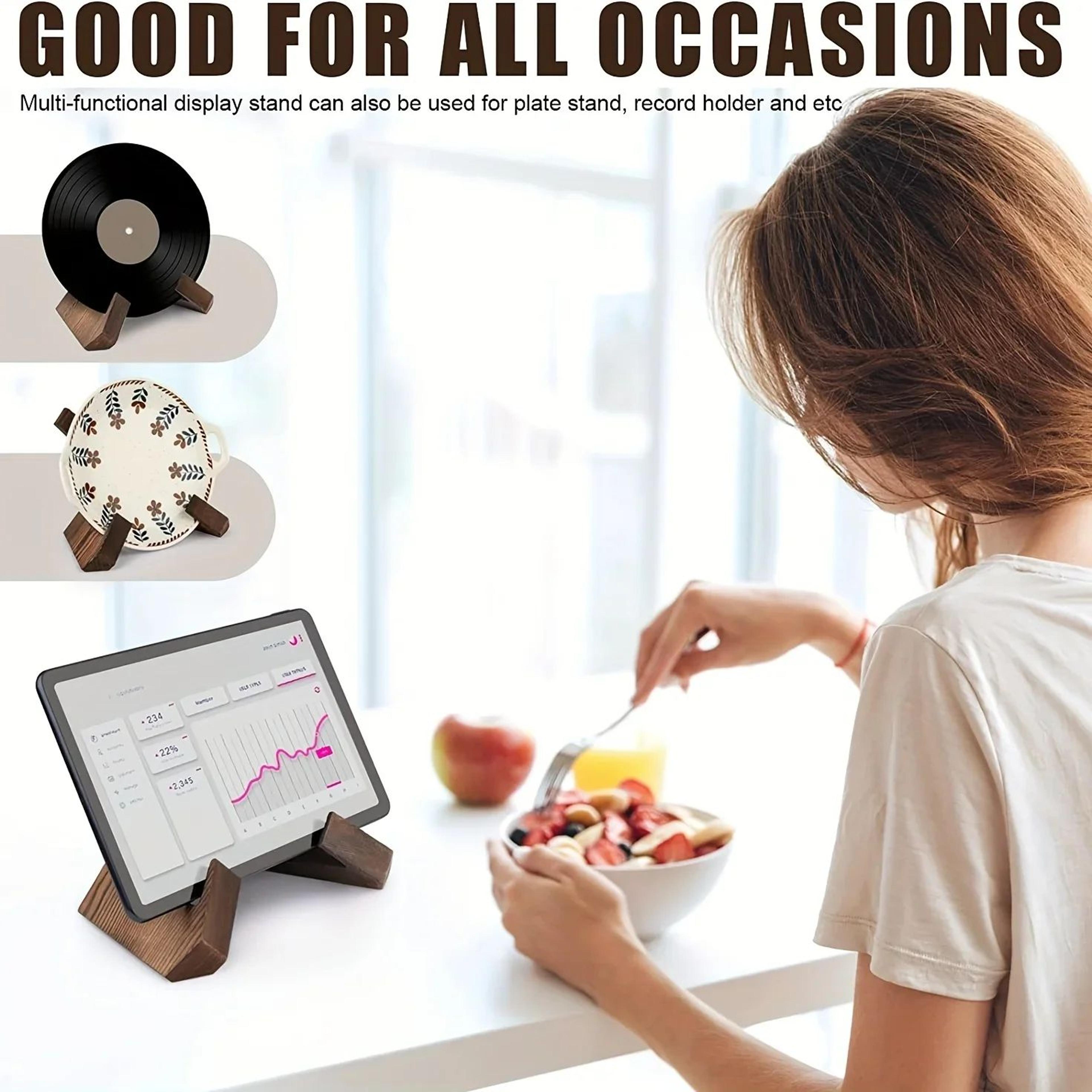 Handmade Wooden Cookbook Stand 2