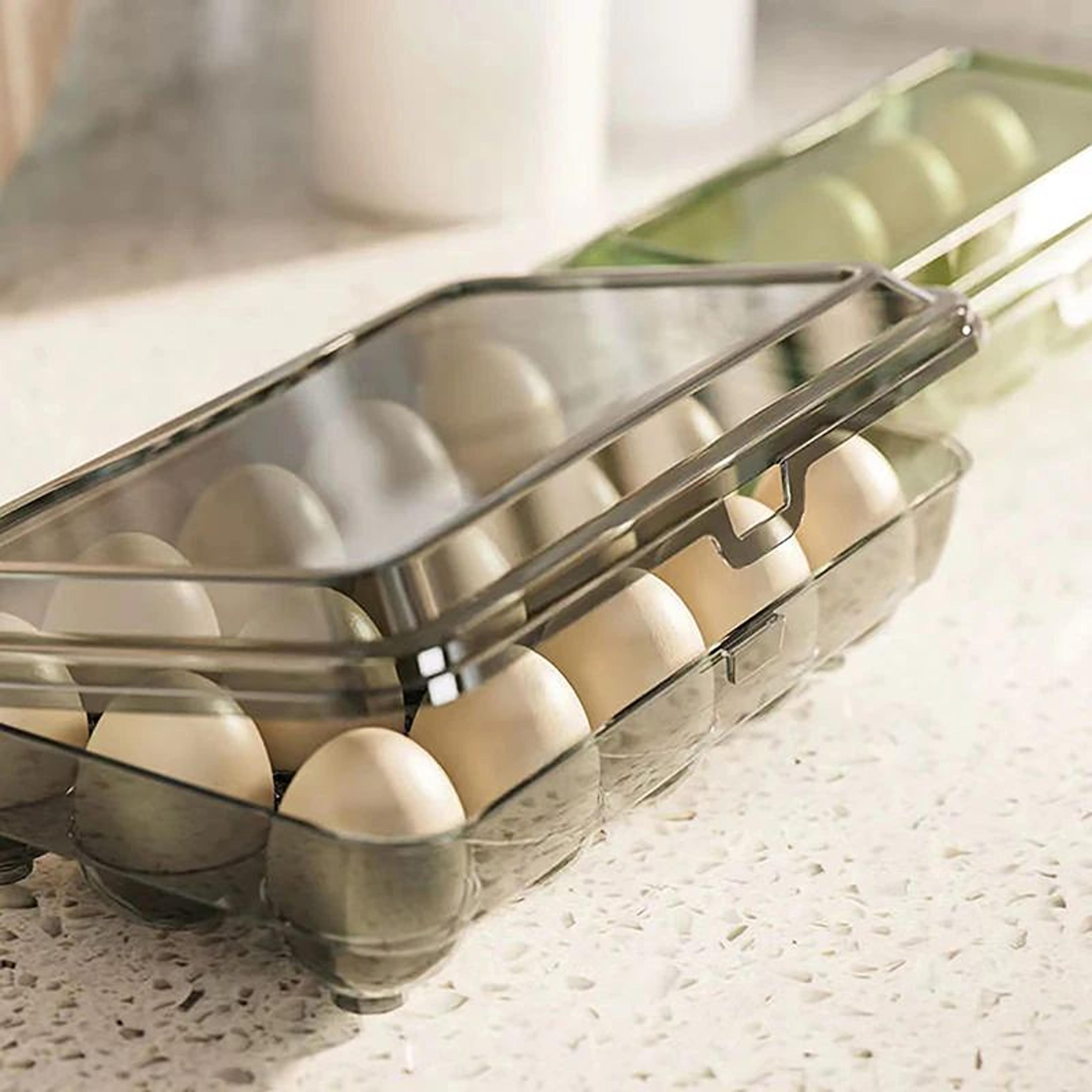 Transparent Egg Storage Container Box 6