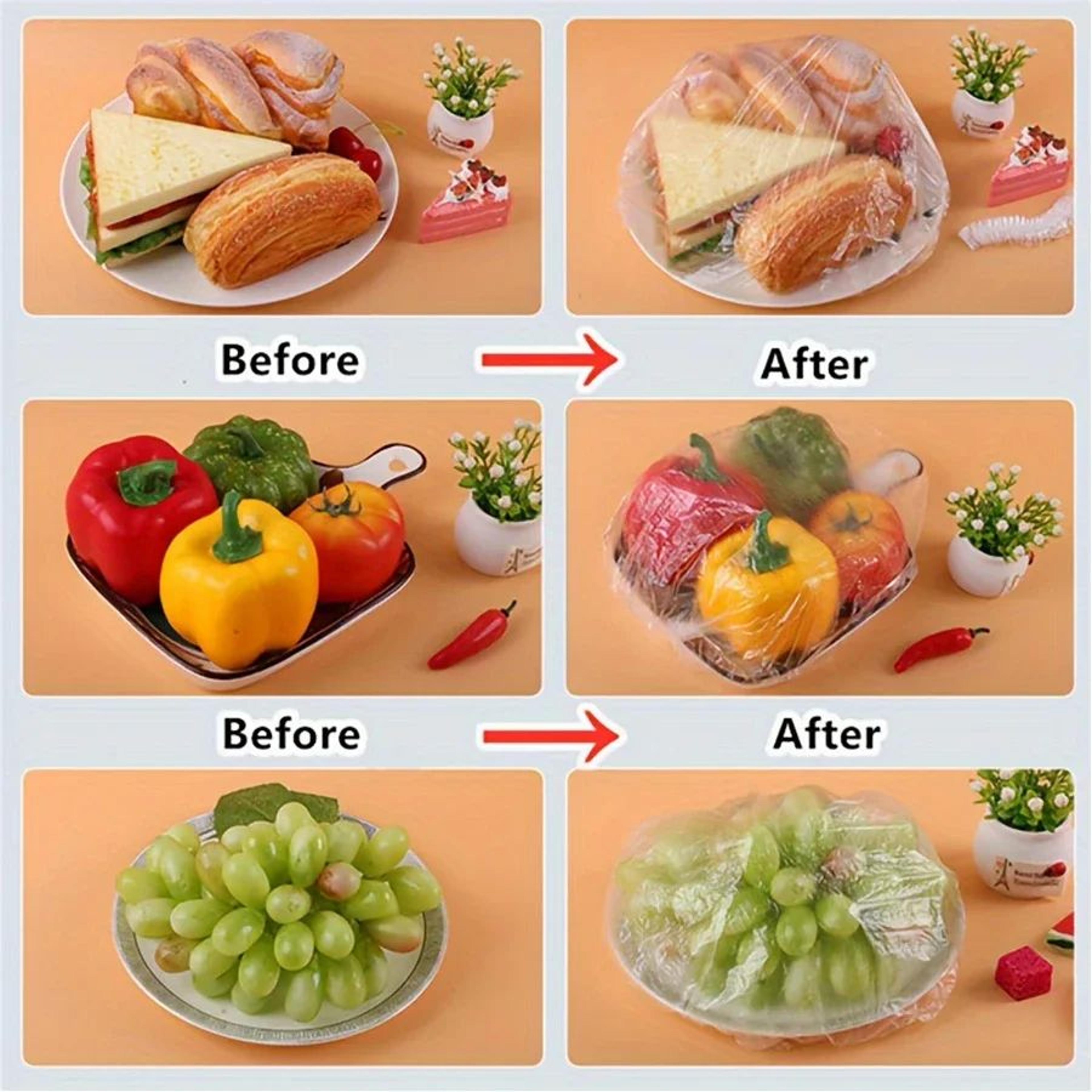 Reusable Elastic Food Cover Set 4