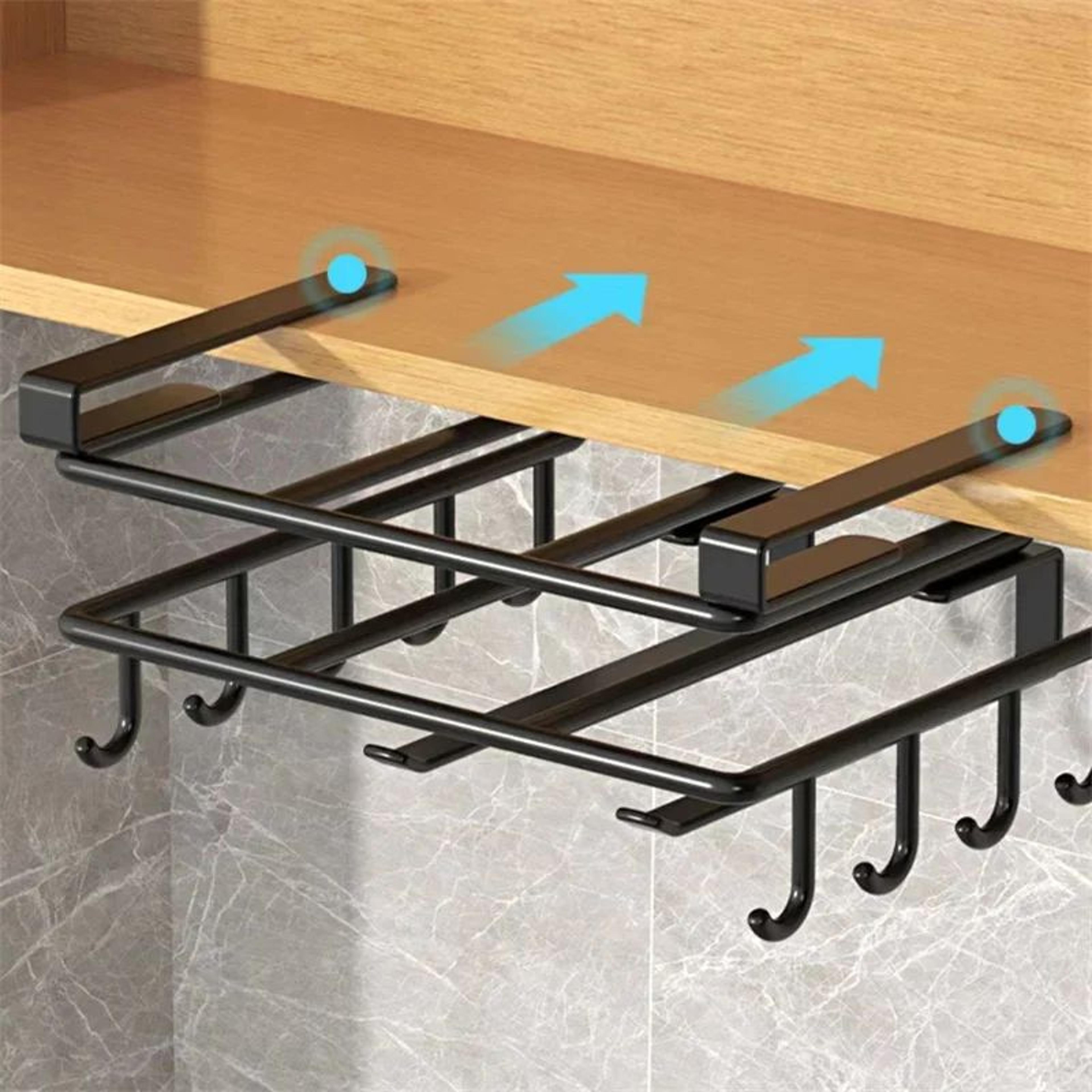 Stainless Steel Kitchen Hanging Organizer Rack 3
