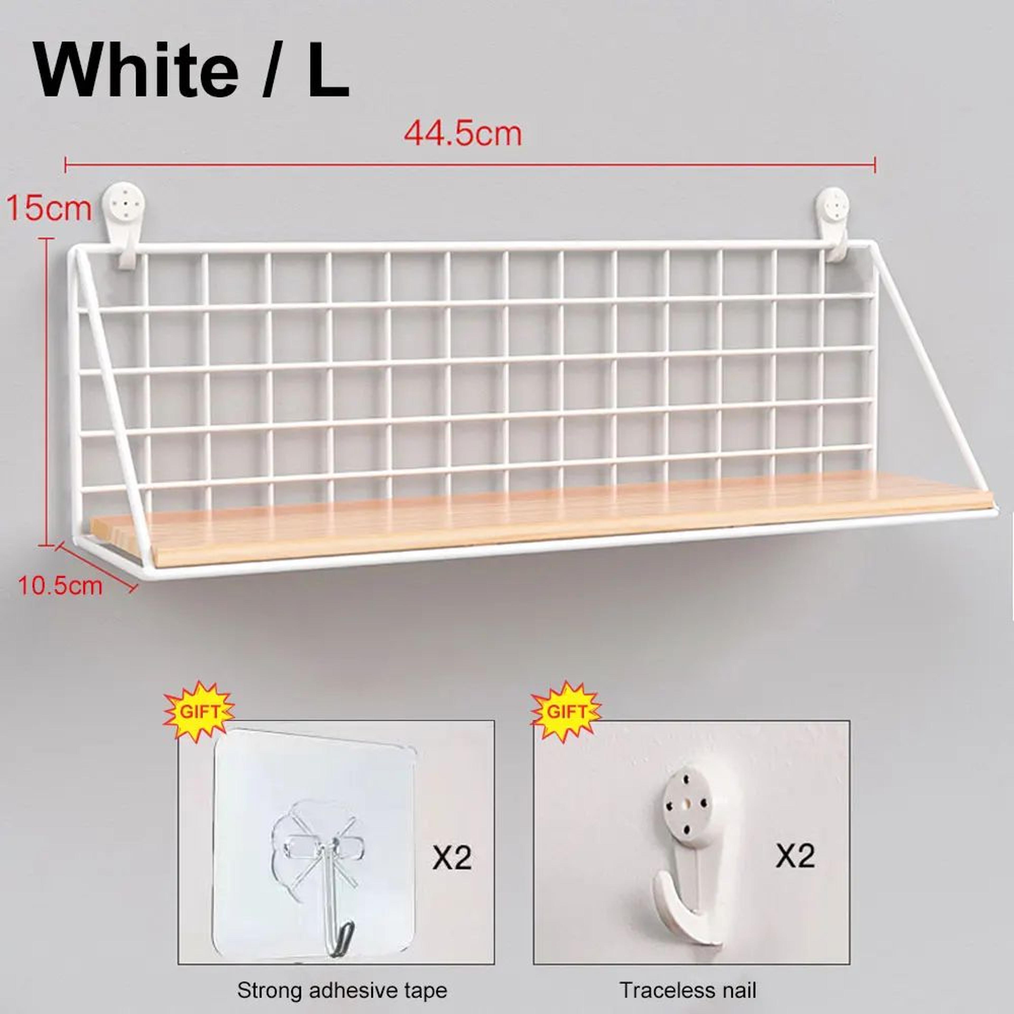 Wooden Wall Mounted Spice Rack Shelf 11
