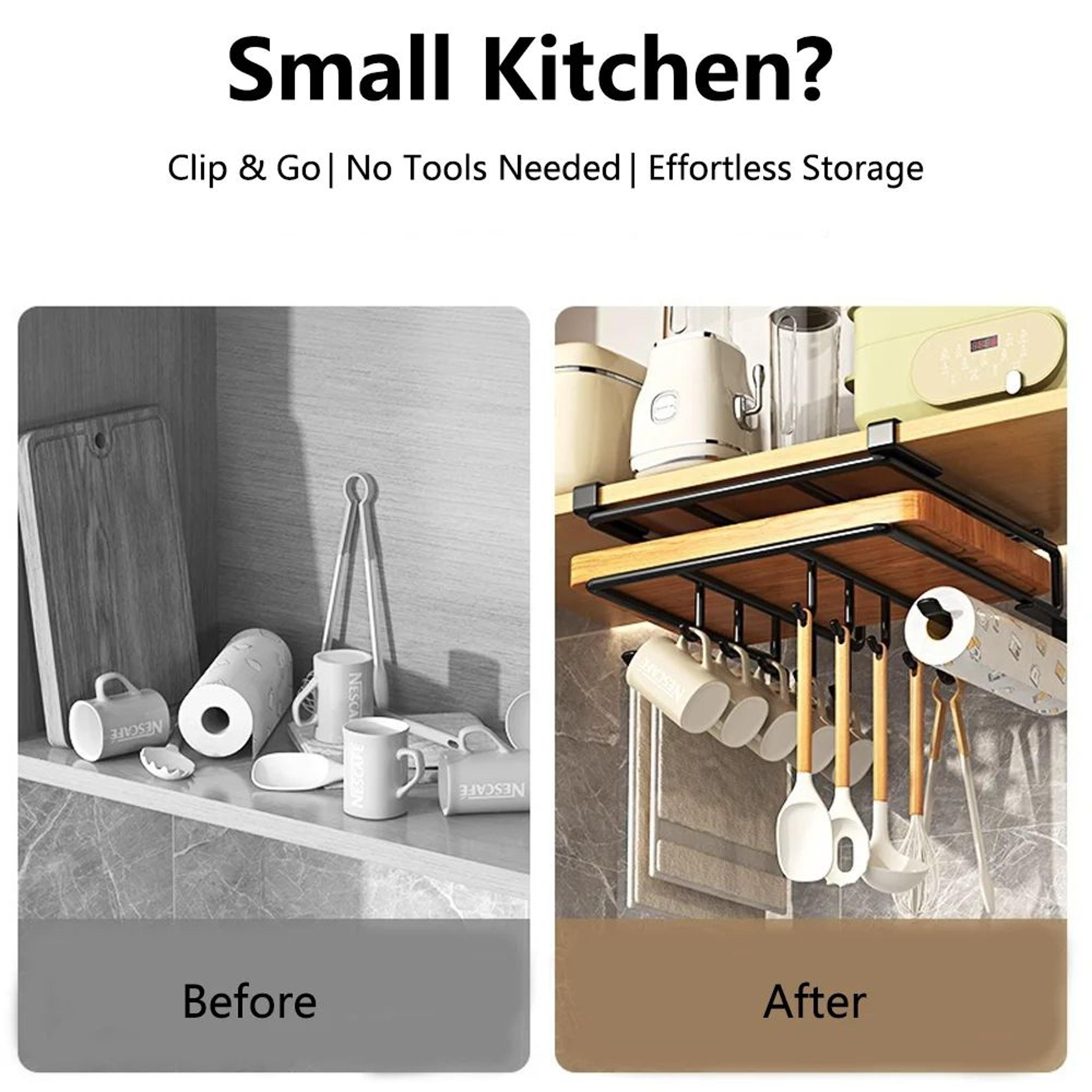 Under Cabinet Kitchen Storage Rack 3