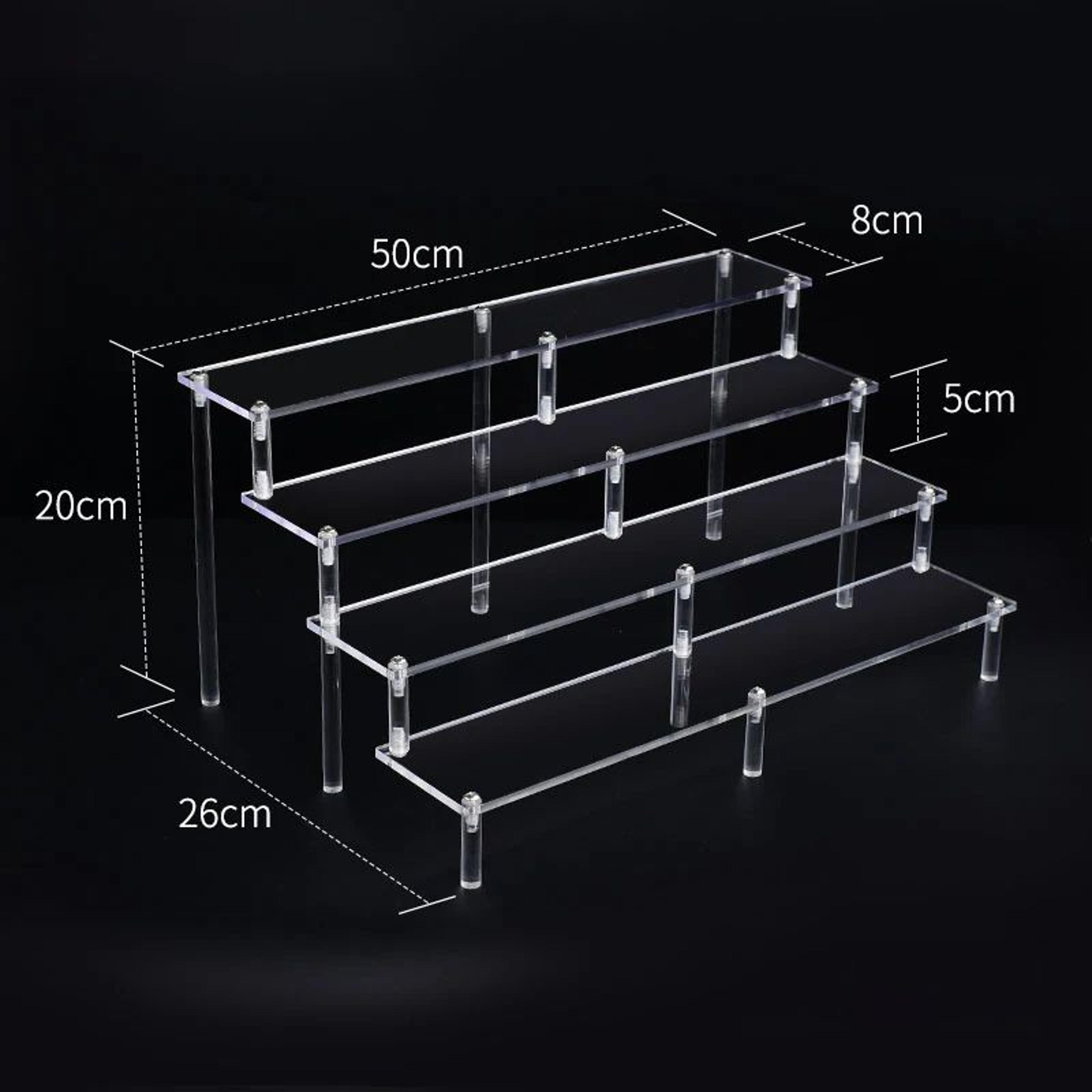 Clear Acrylic Multi Tier Display Riser Stand 7