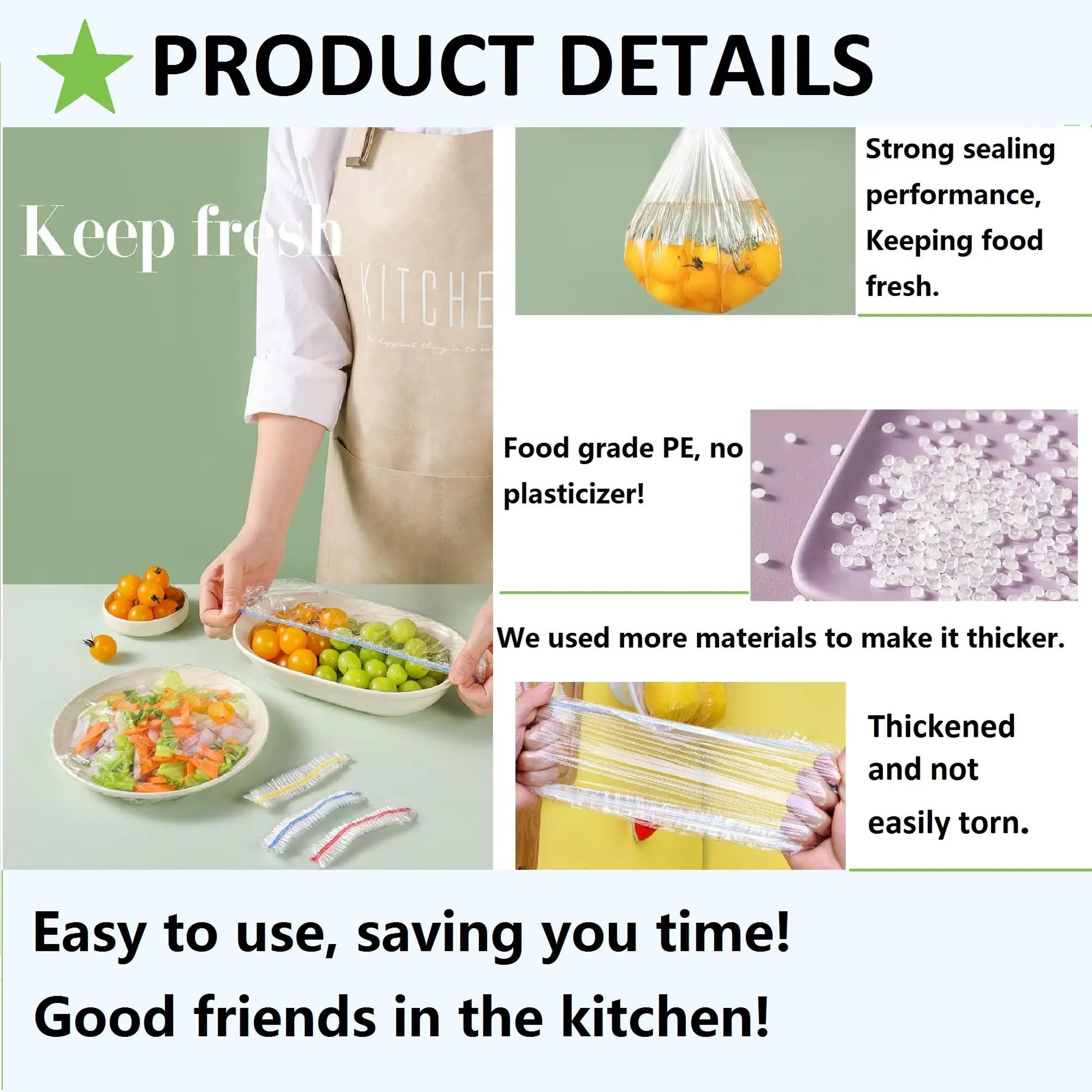 Disposable Elastic Food Cover Set 5