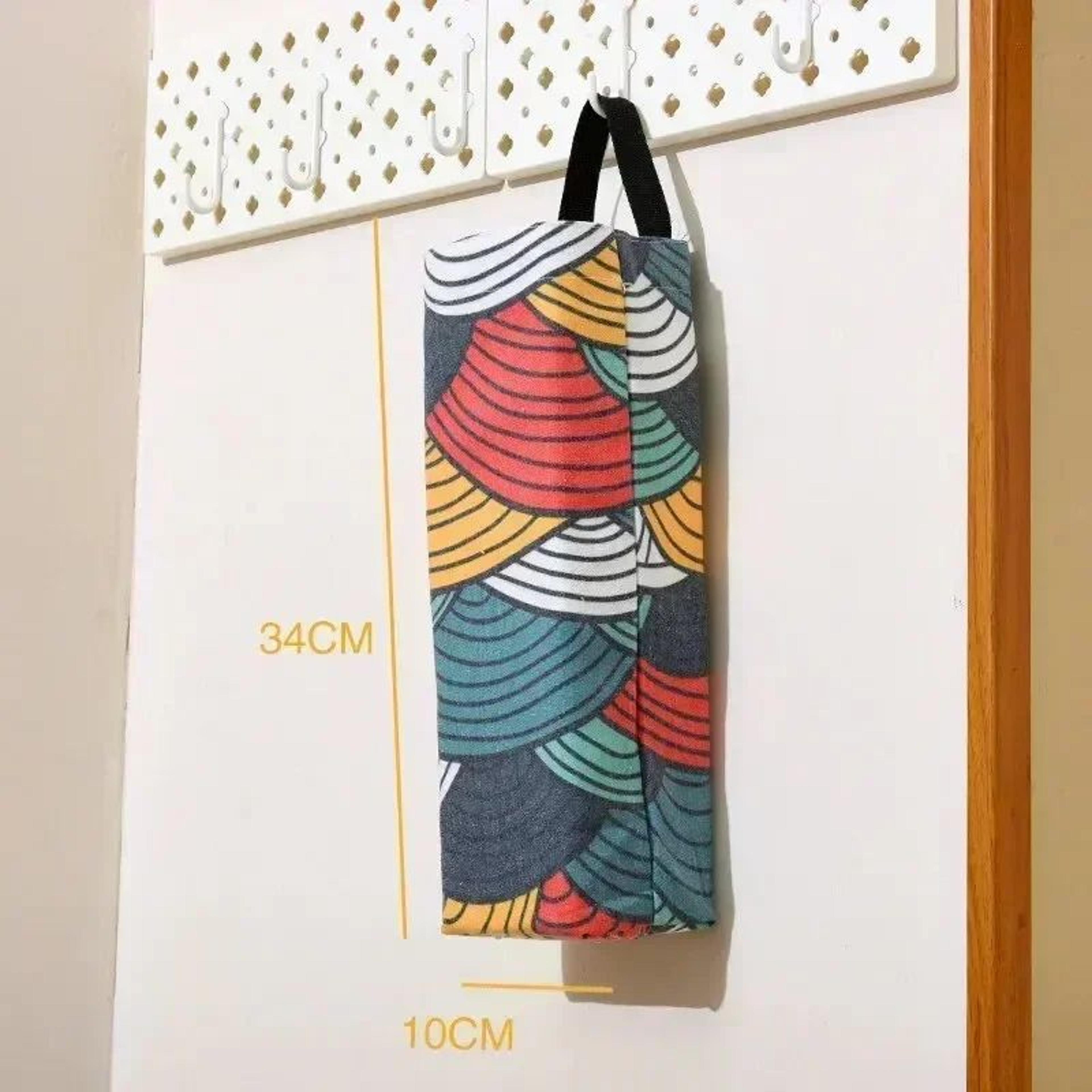 Wall Mounted Plastic Bag Storage Organizer 5