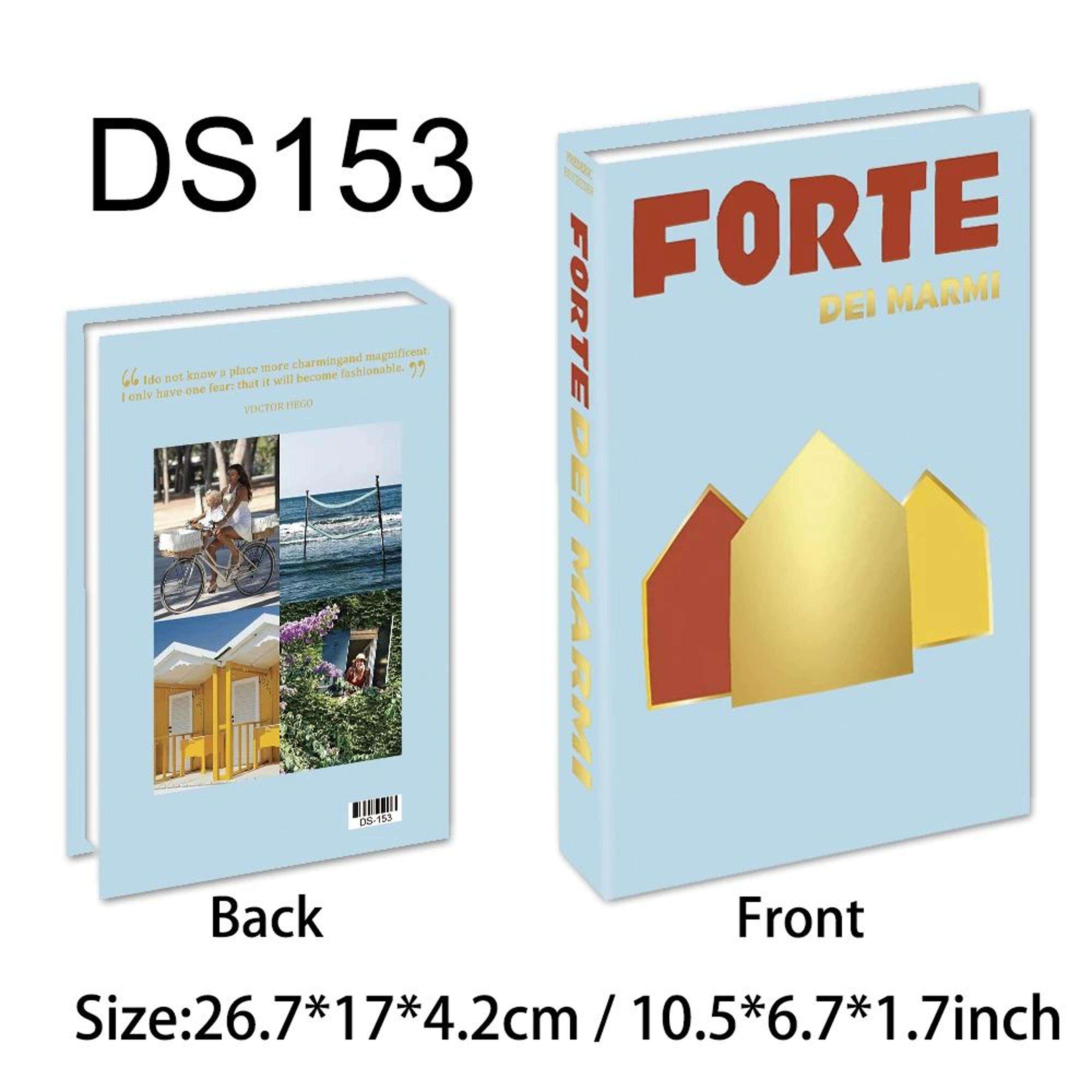 Luxury Decorative Fake Book Storage Box Set 11
