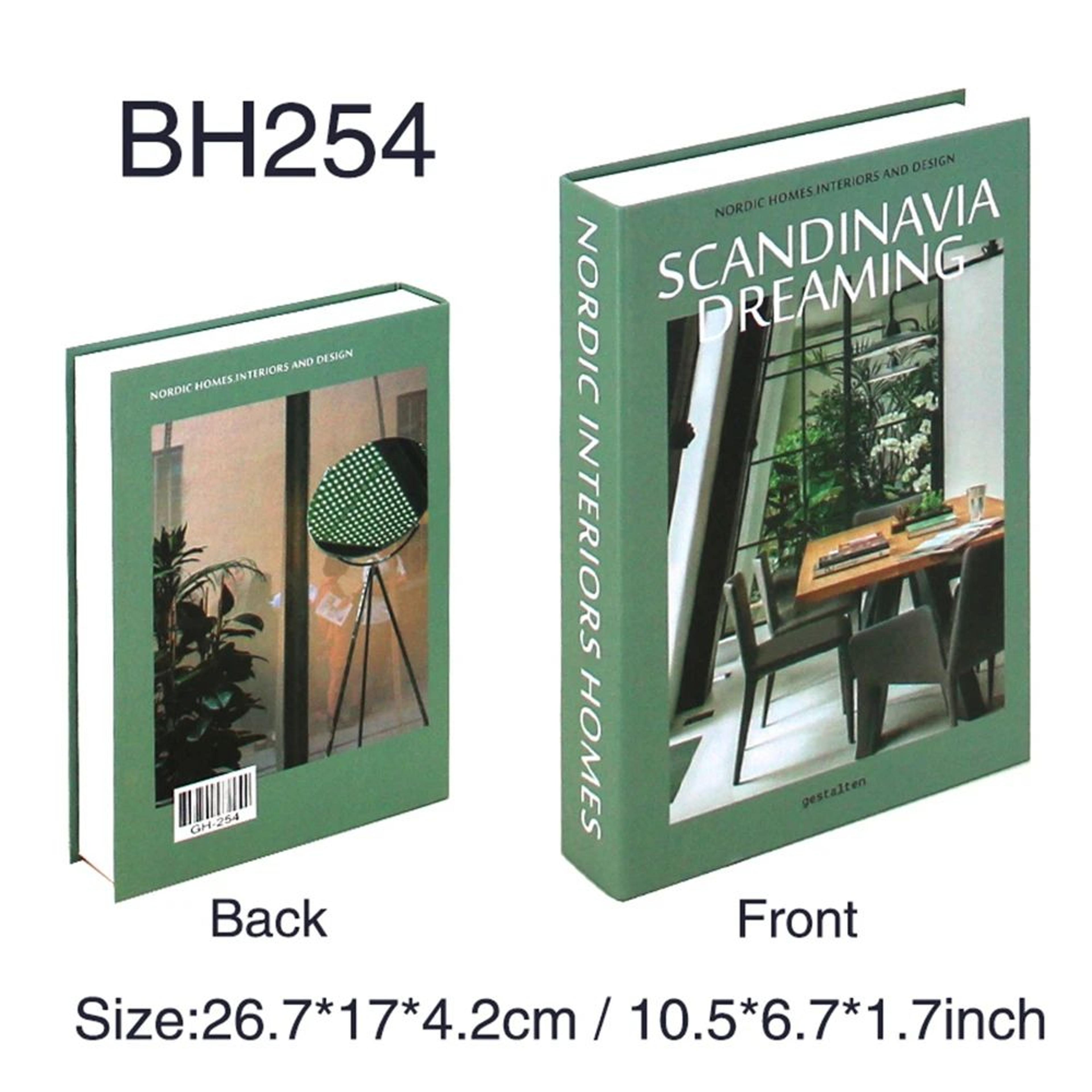 Luxury Decorative Fake Book Storage Box Set 14