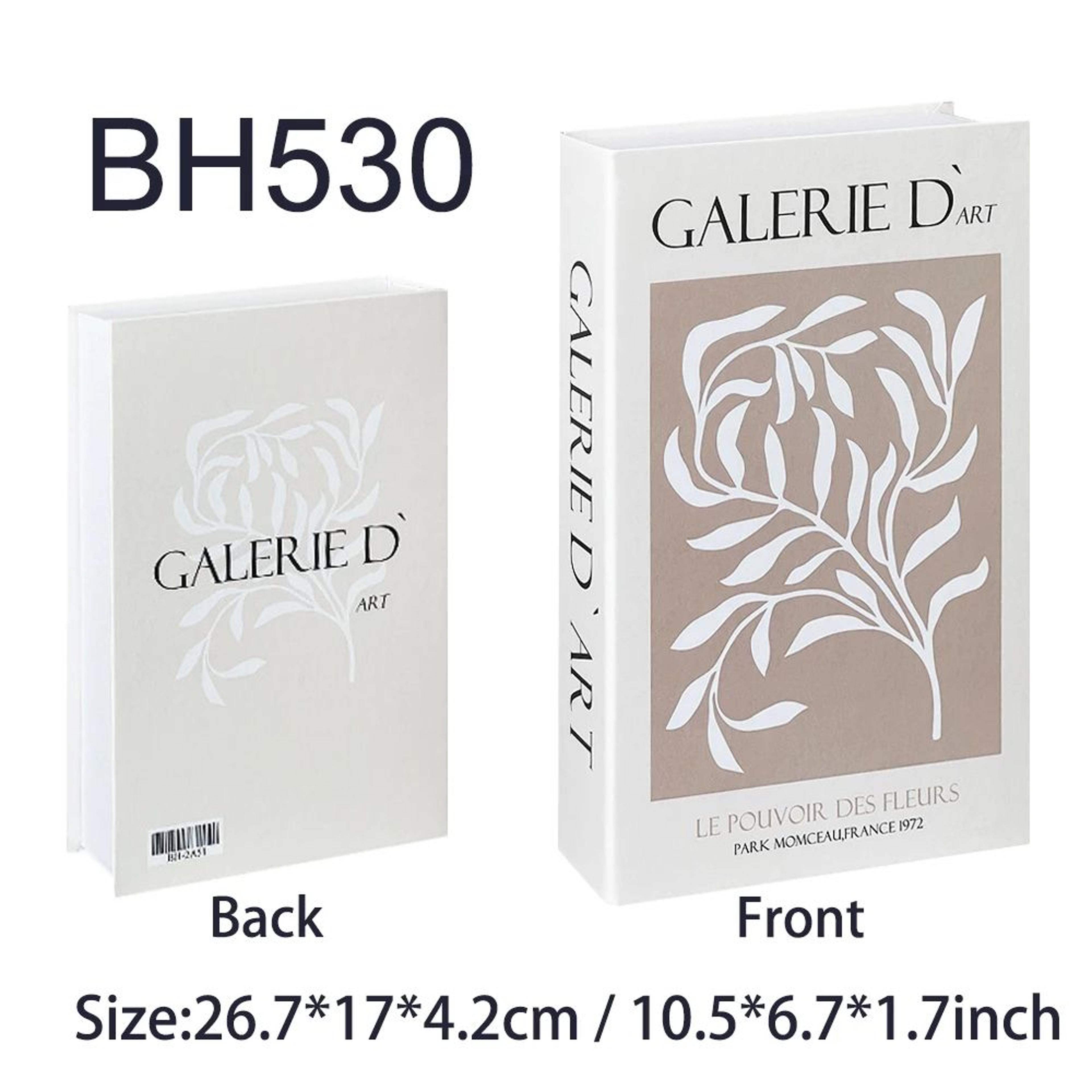 Luxury Decorative Fake Book Storage Box Set 20