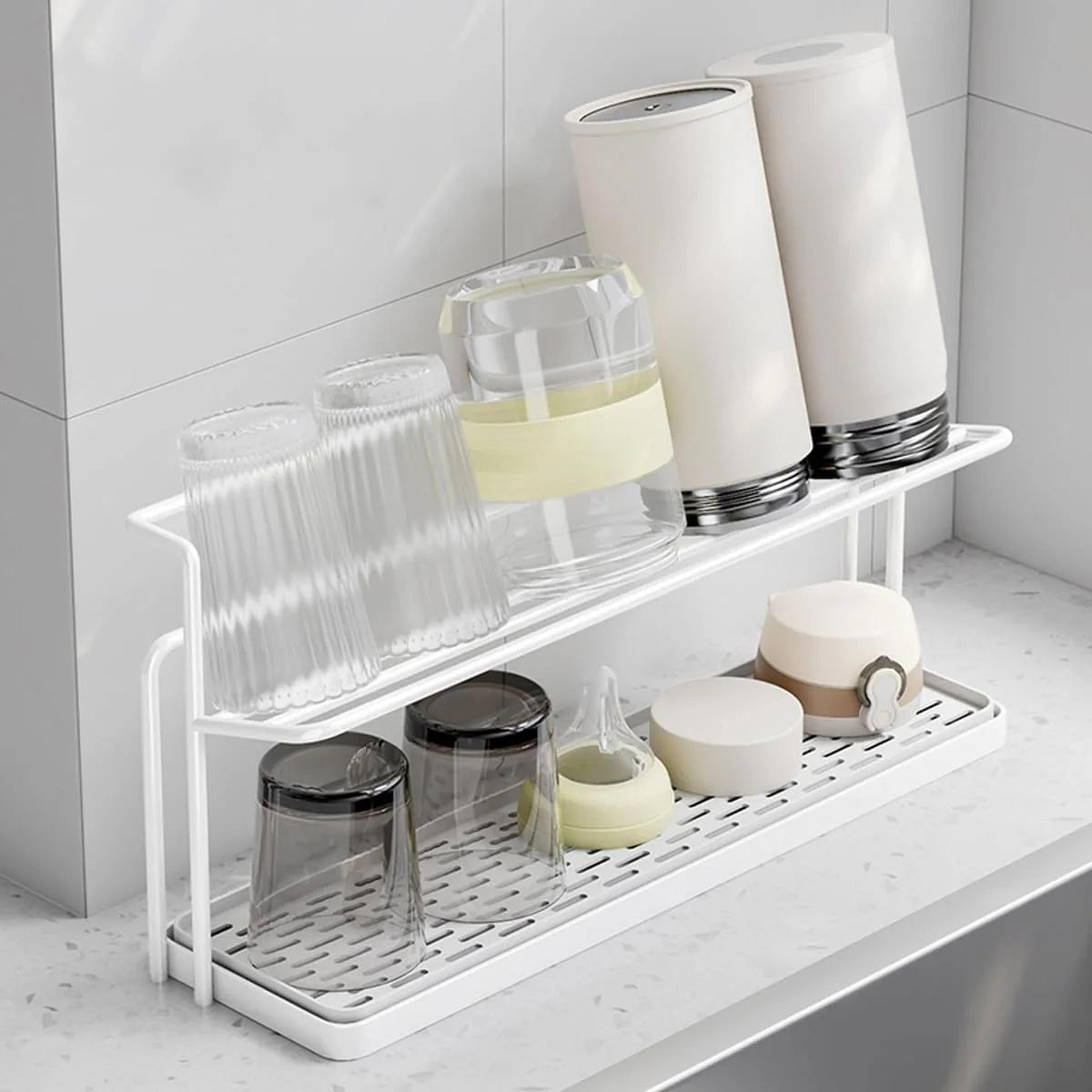 Stainless Steel 2 Tier Bottle Drying Rack 11