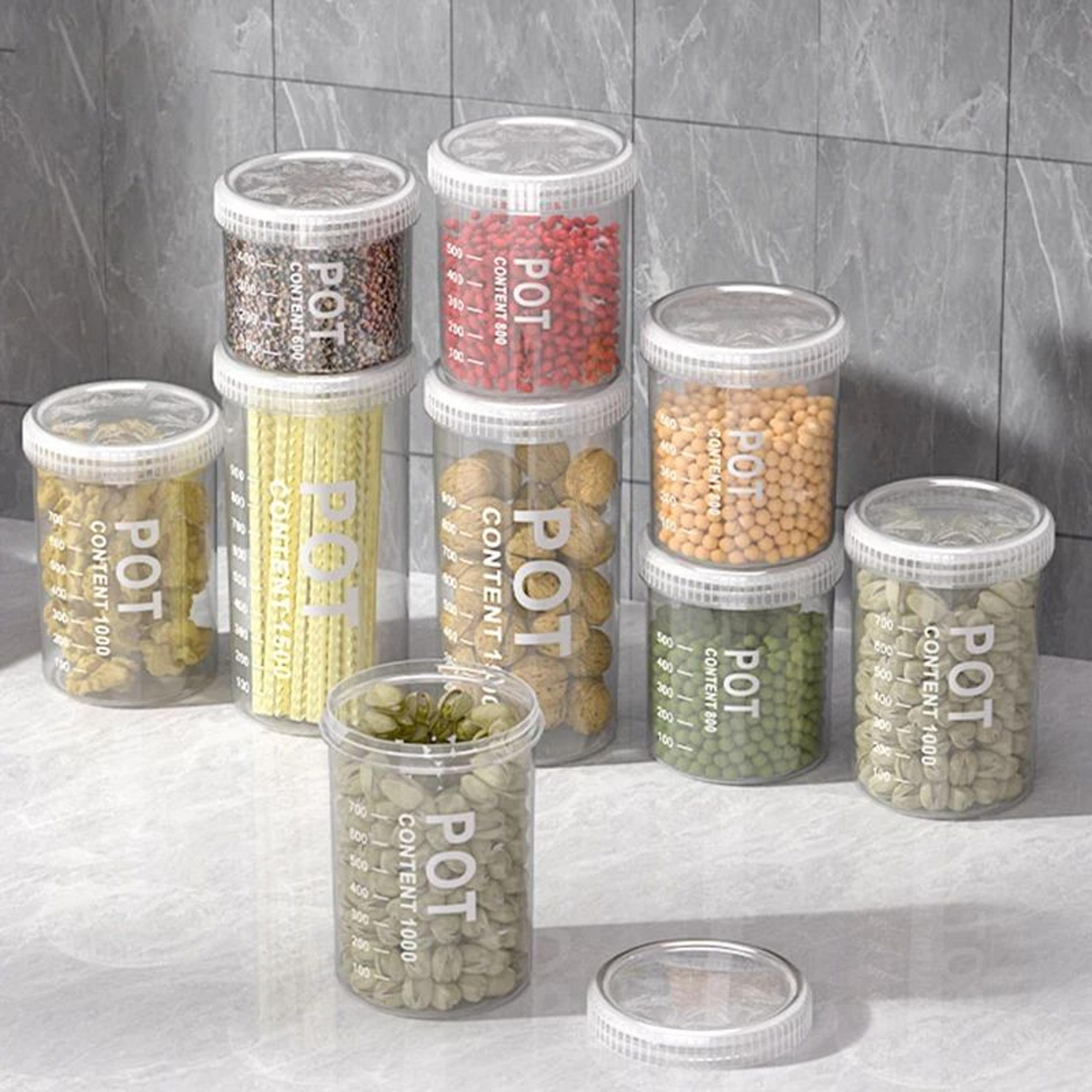 Grain Storage Sealed Container Set 5