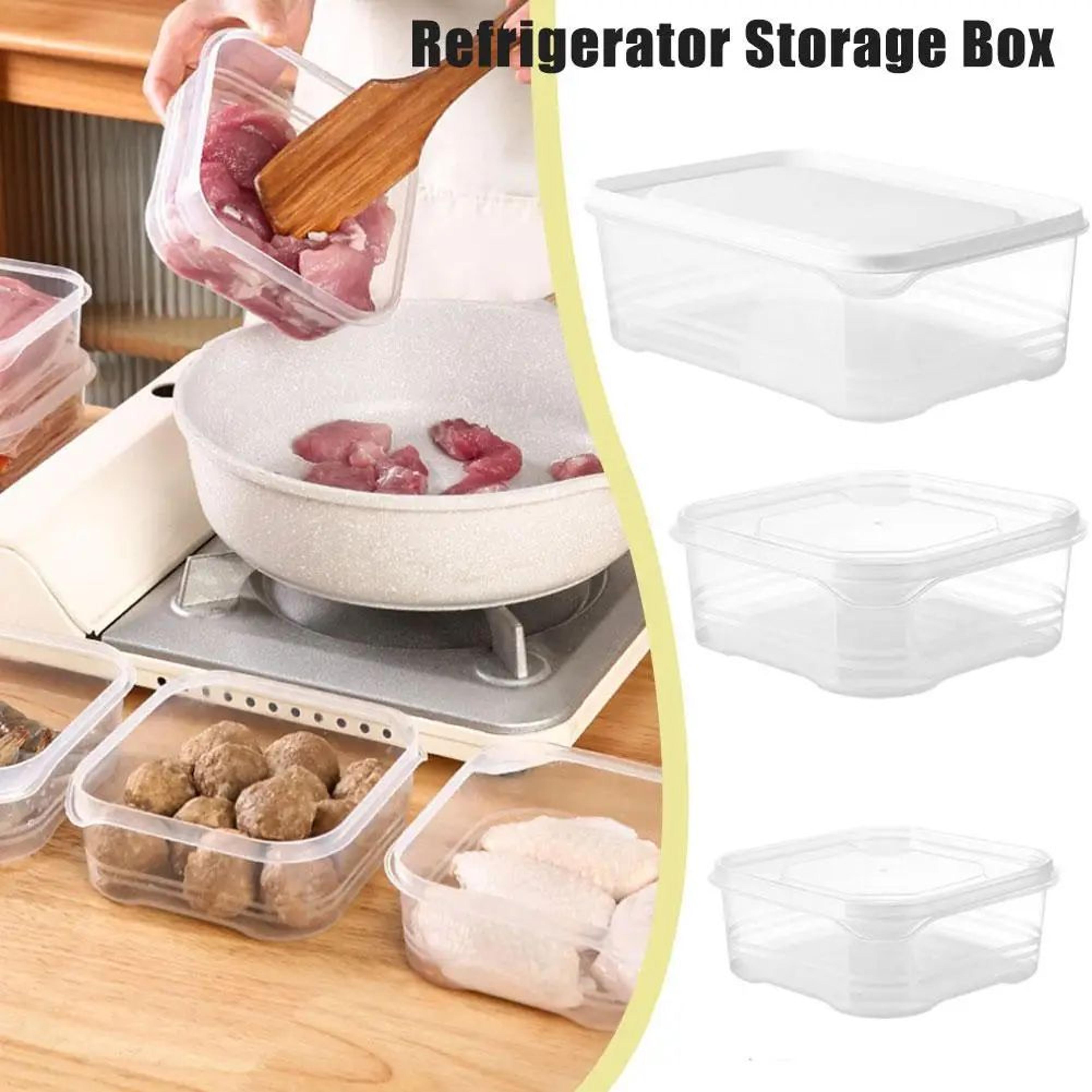 Refrigerator Dumpling Storage Box With Lid 5
