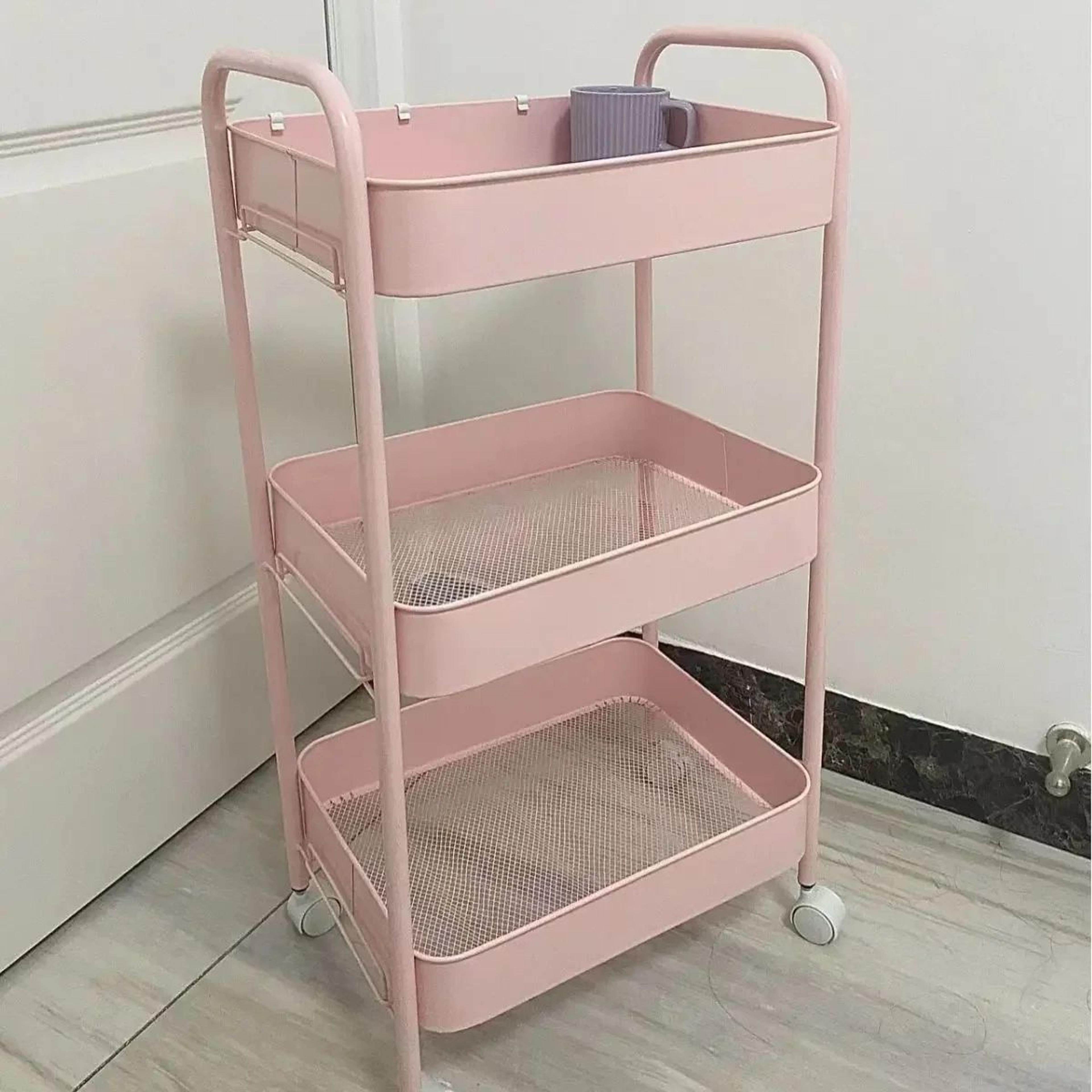 5 Tier Rolling Storage Organizer Cart 0