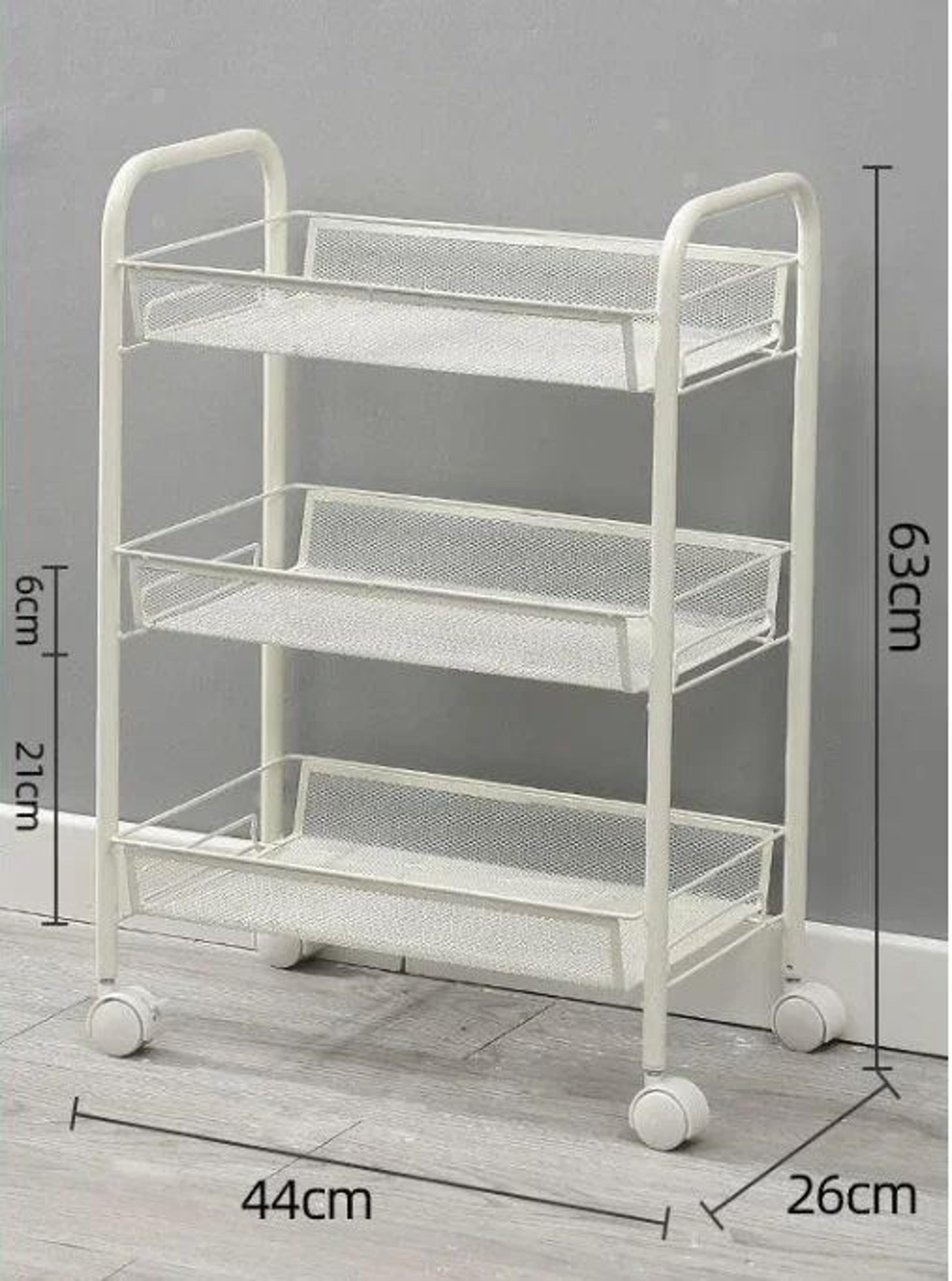 5 Tier Rolling Storage Organizer Cart 6