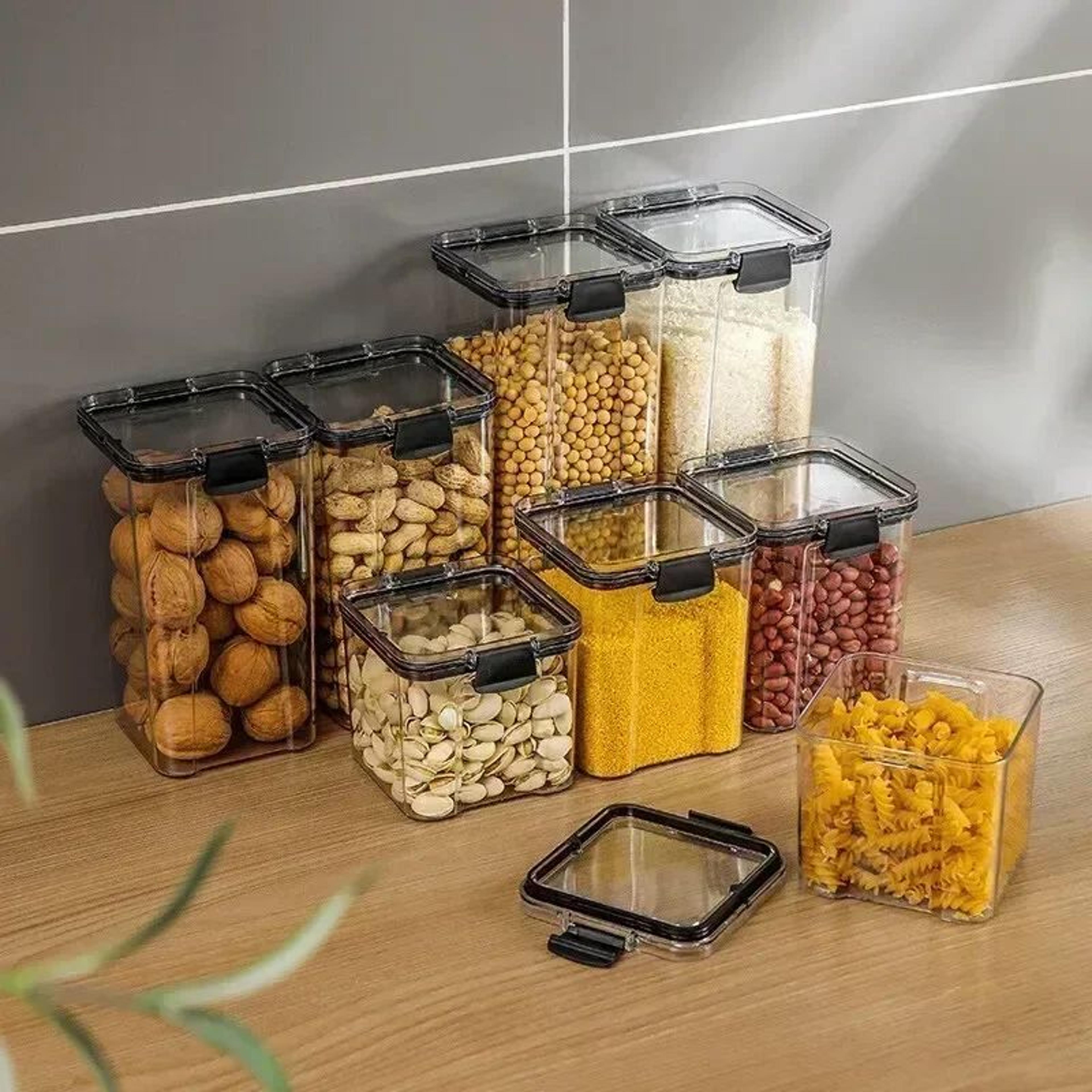 Stackable Airtight Food Storage Container Set 3