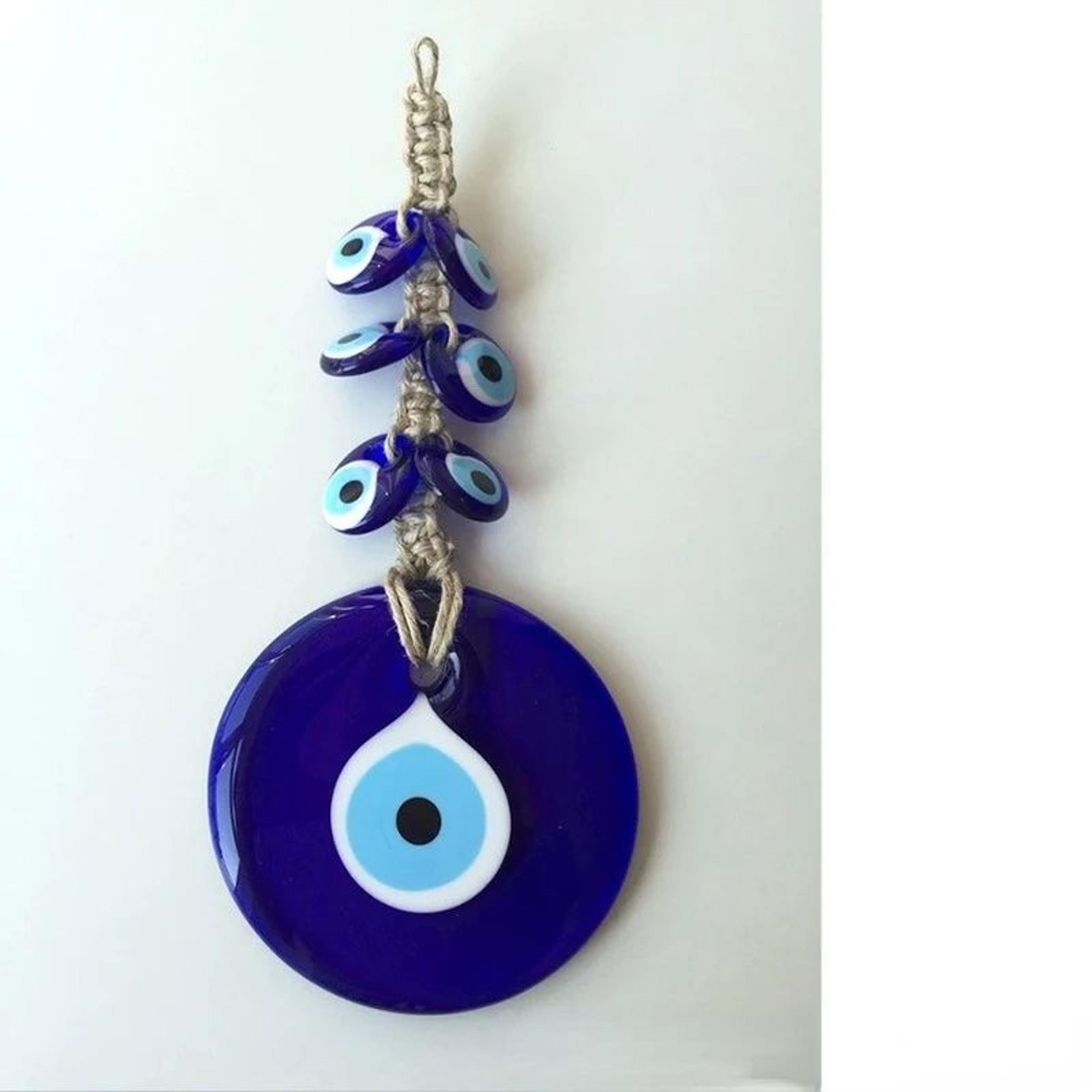 Handmade Turkish Evil Eye Wall Hanging Pendant 3