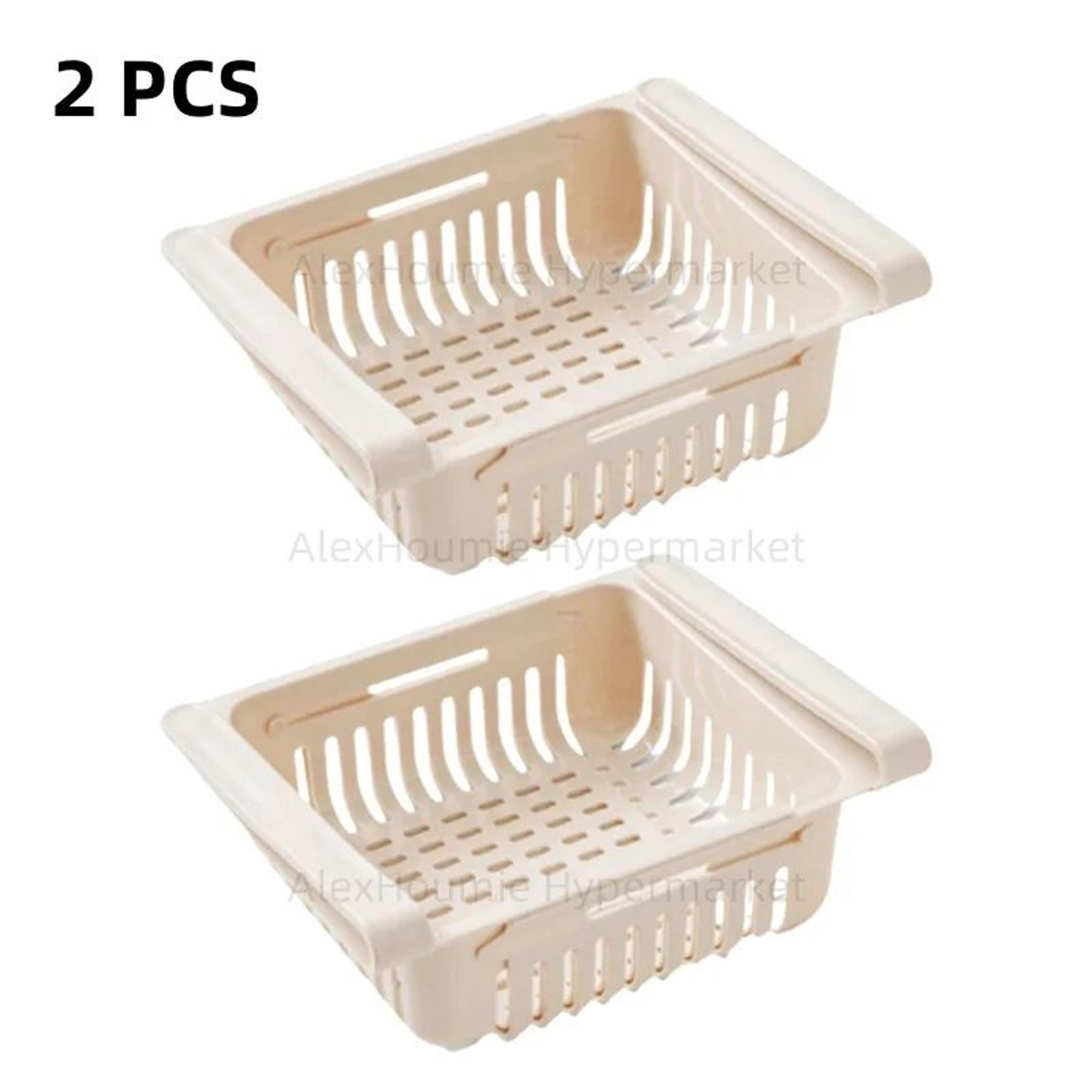 Retractable Refrigerator Hanging Storage Drawer Set 9