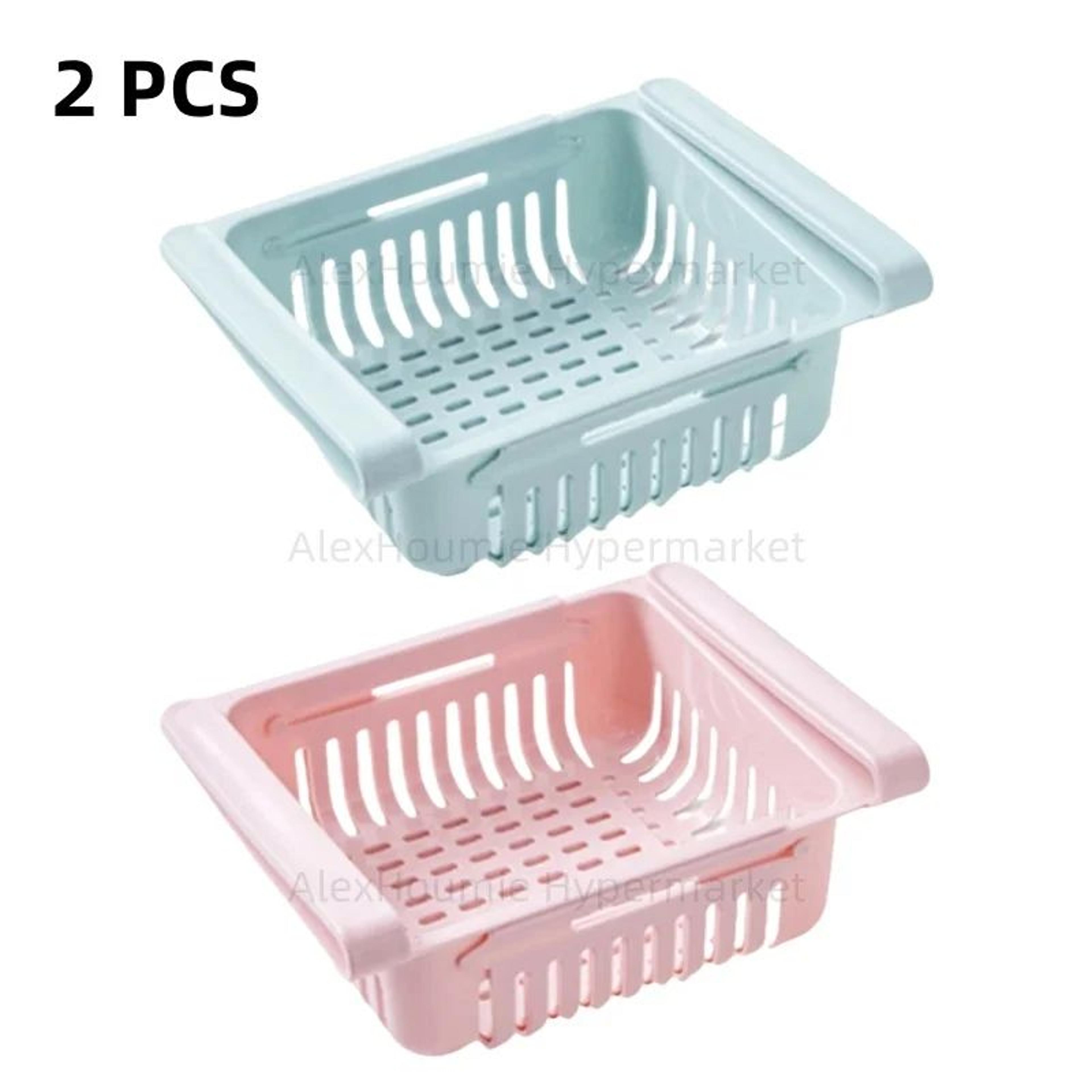 Retractable Refrigerator Hanging Storage Drawer Set 13